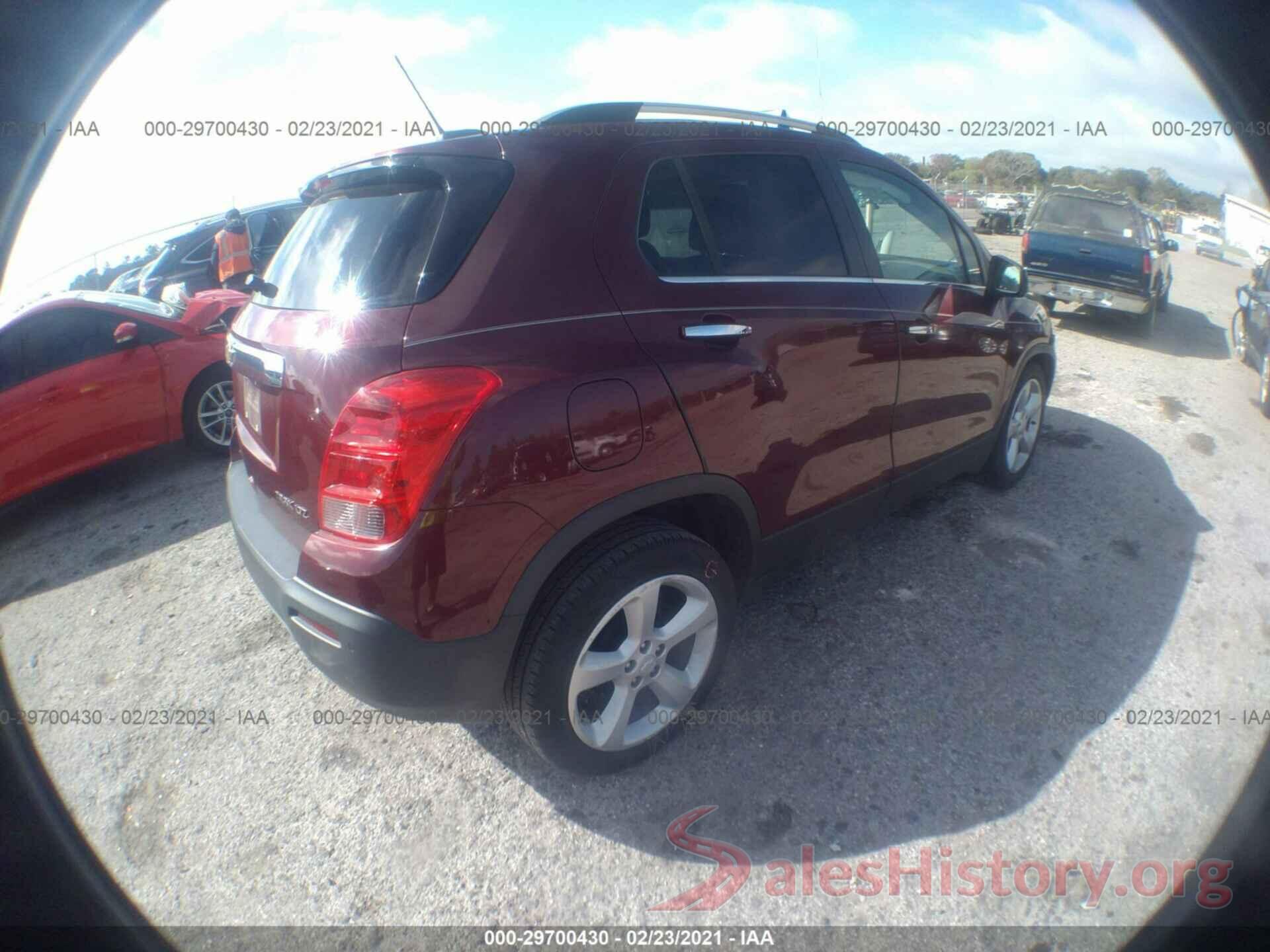 3GNCJMSB1GL131605 2016 CHEVROLET TRAX