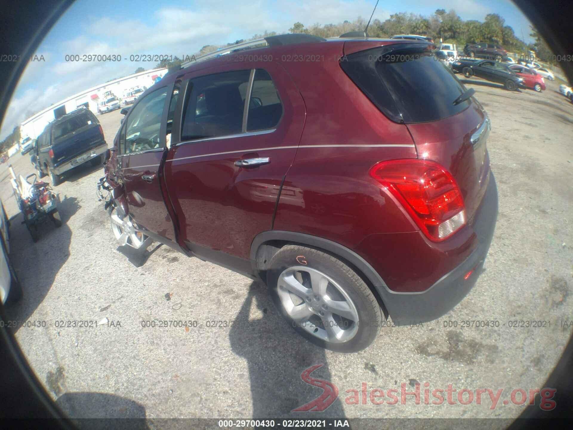 3GNCJMSB1GL131605 2016 CHEVROLET TRAX