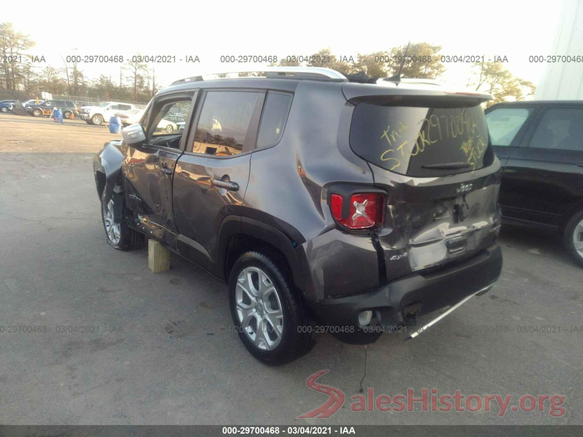 ZACCJBDBXJPJ15697 2018 JEEP RENEGADE