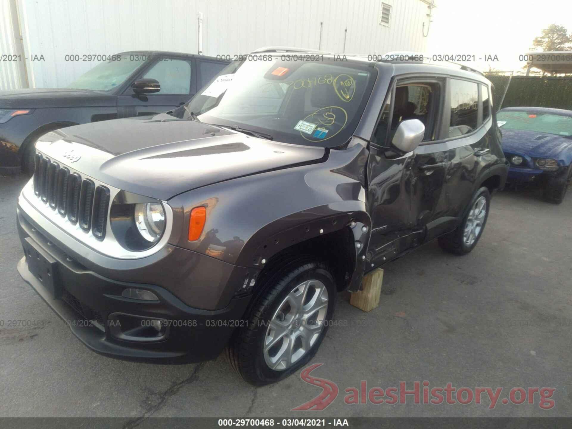 ZACCJBDBXJPJ15697 2018 JEEP RENEGADE