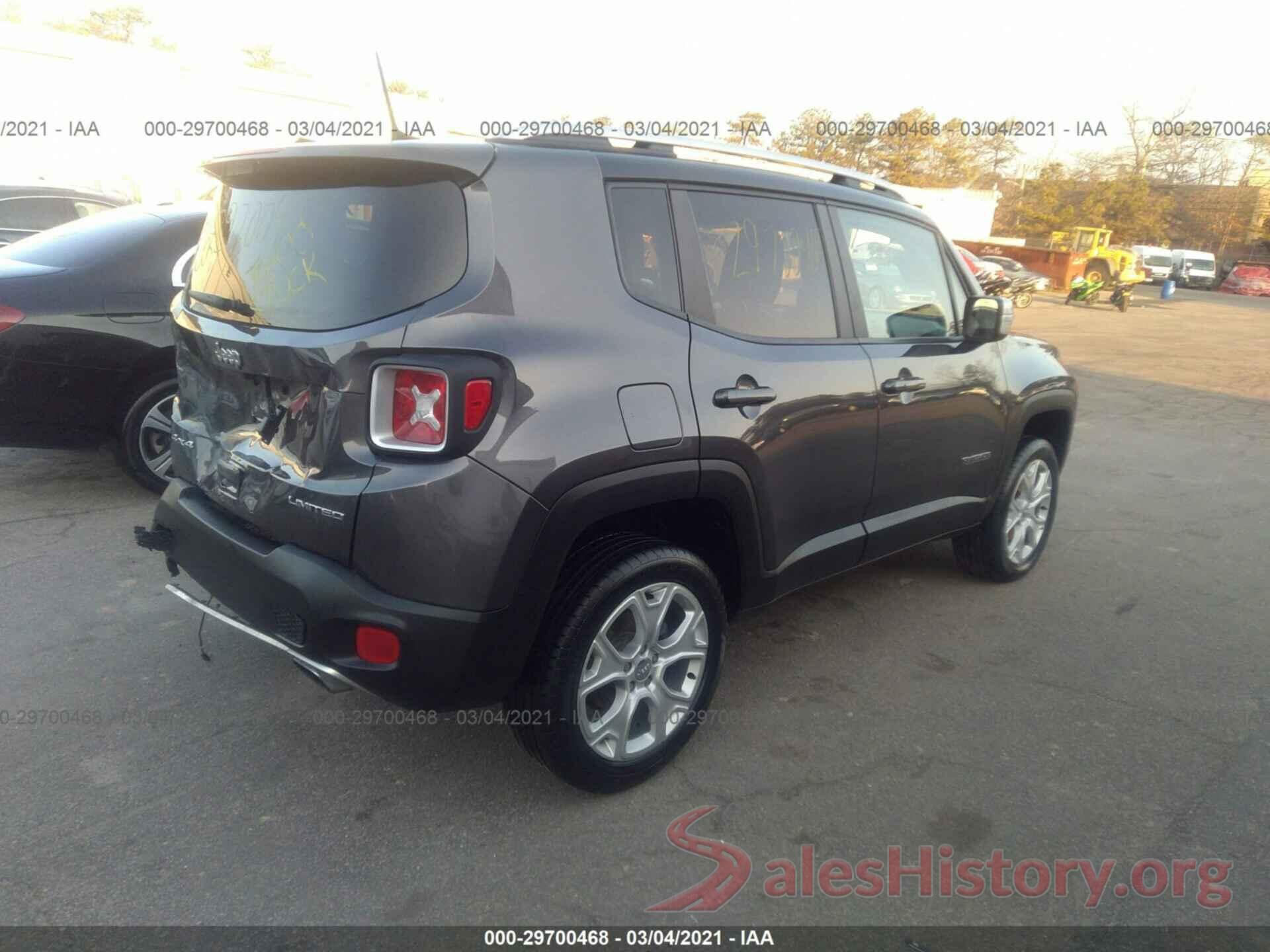 ZACCJBDBXJPJ15697 2018 JEEP RENEGADE