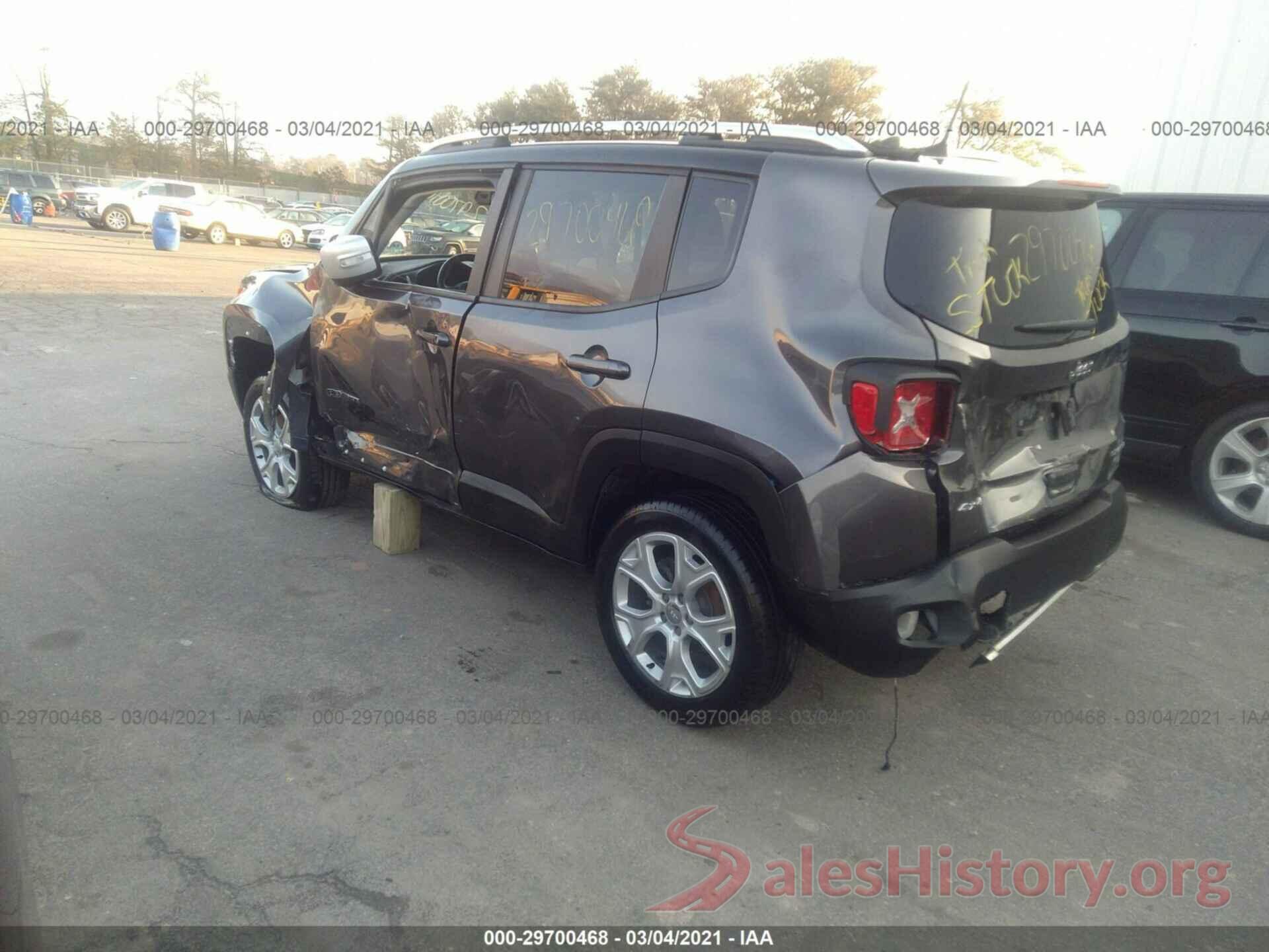 ZACCJBDBXJPJ15697 2018 JEEP RENEGADE