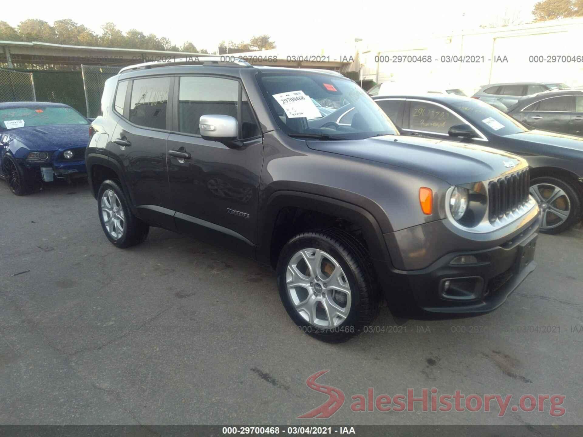 ZACCJBDBXJPJ15697 2018 JEEP RENEGADE