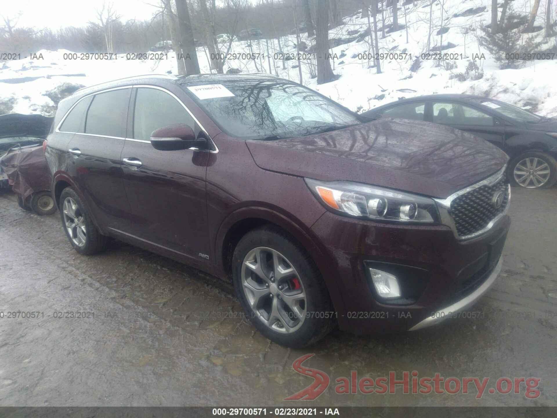 5XYPKDA51GG173251 2016 KIA SORENTO