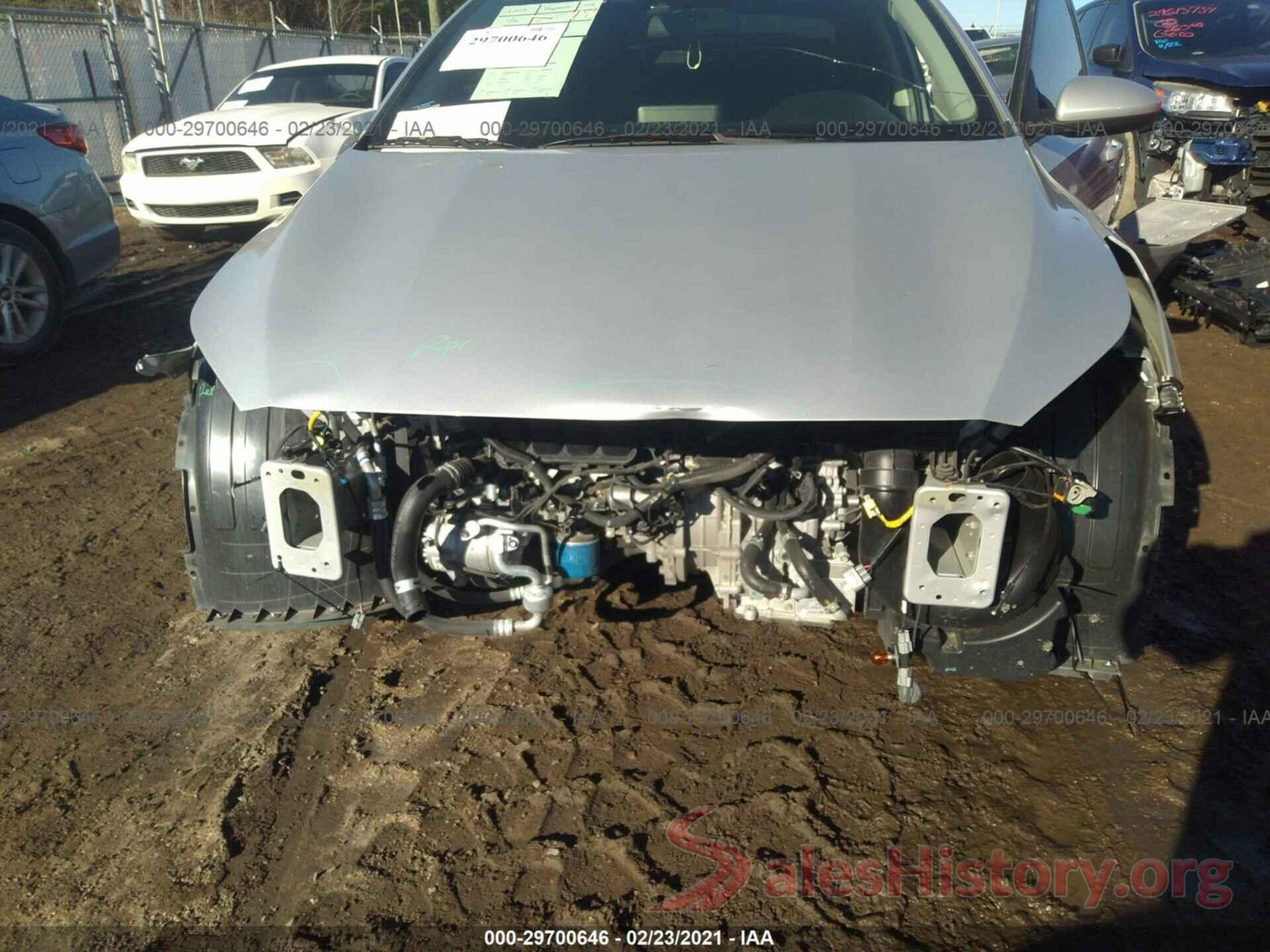 3KPF24AD6LE140465 2020 KIA FORTE