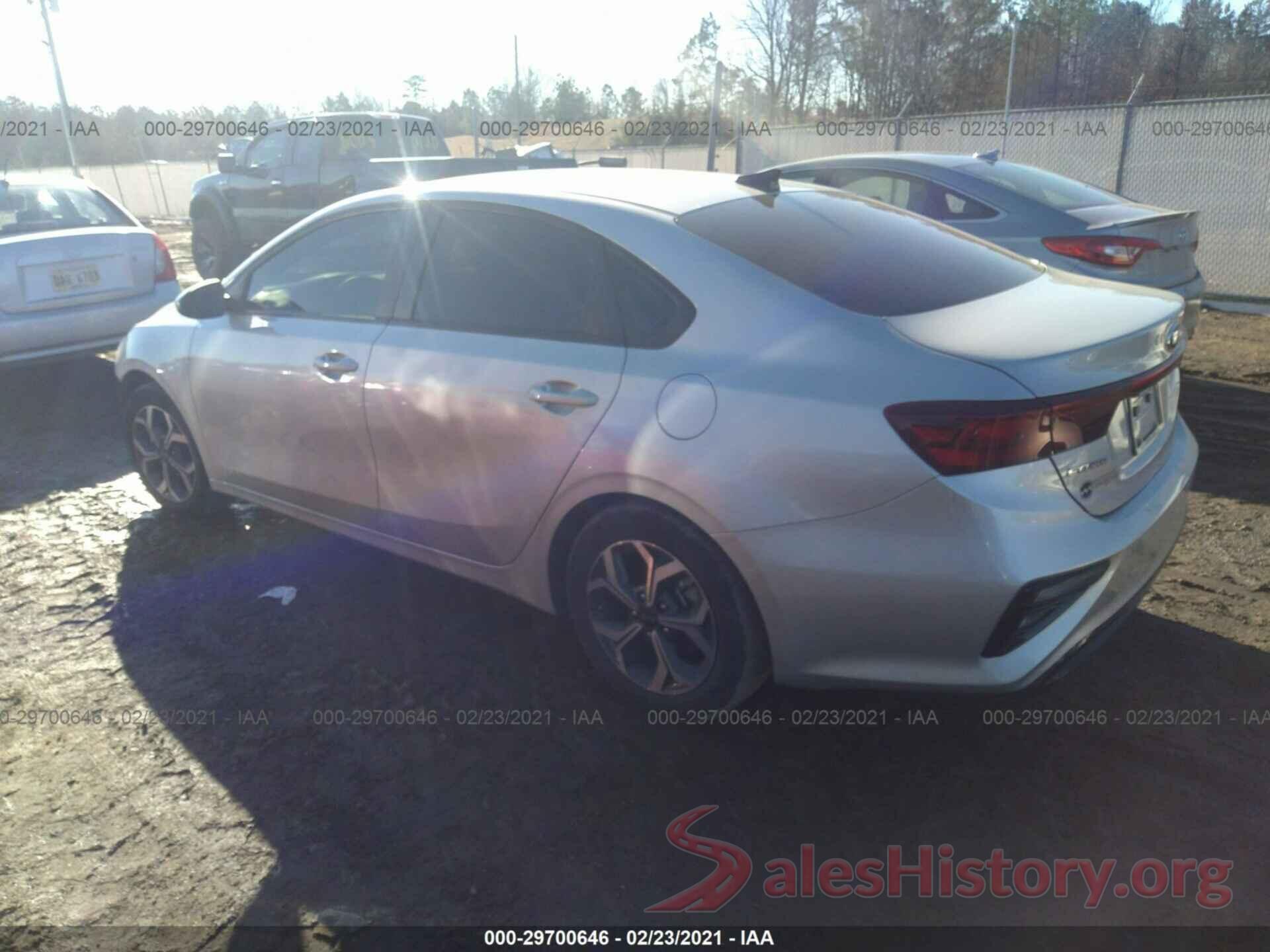 3KPF24AD6LE140465 2020 KIA FORTE