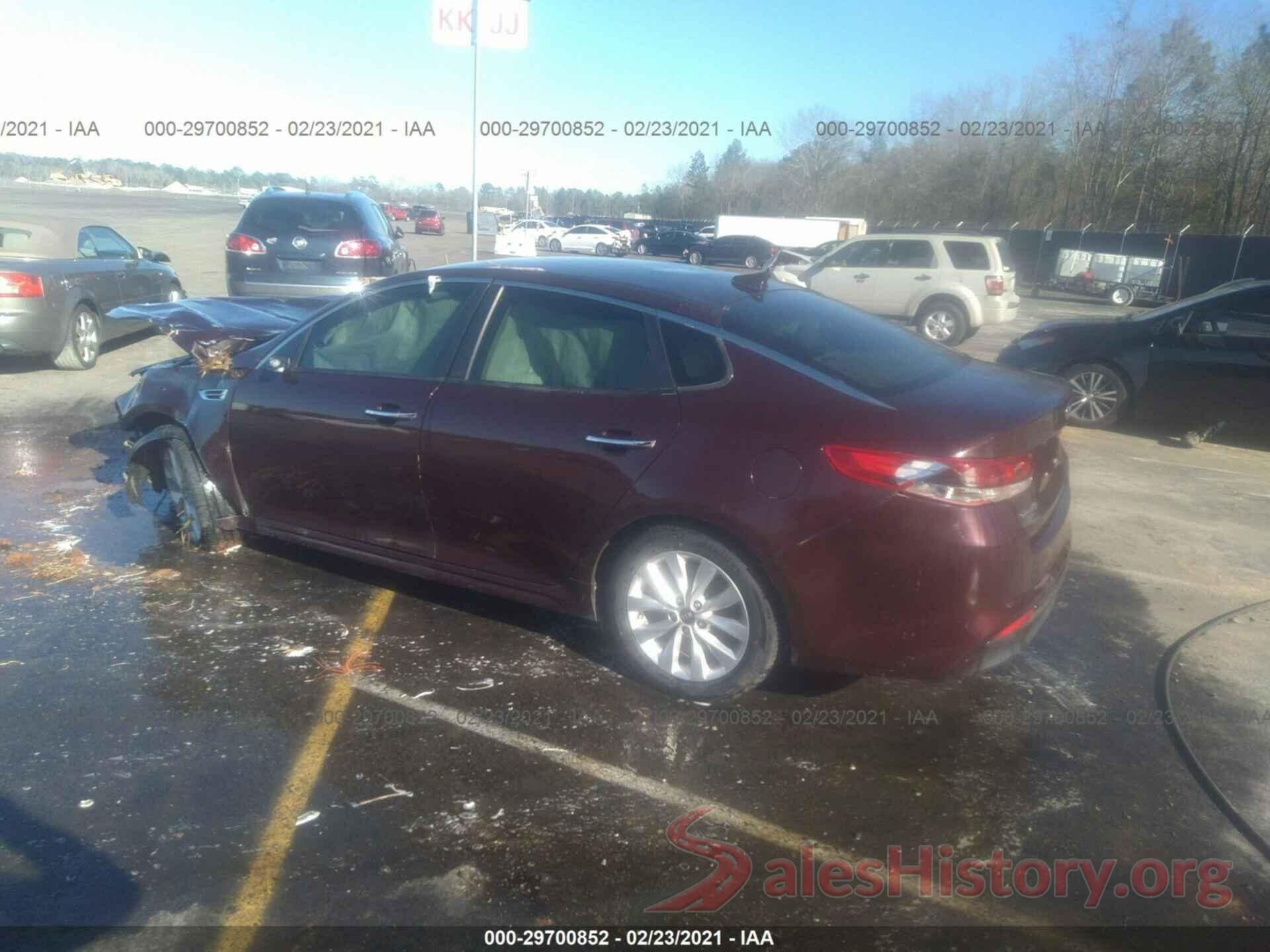 5XXGT4L35GG001544 2016 KIA OPTIMA