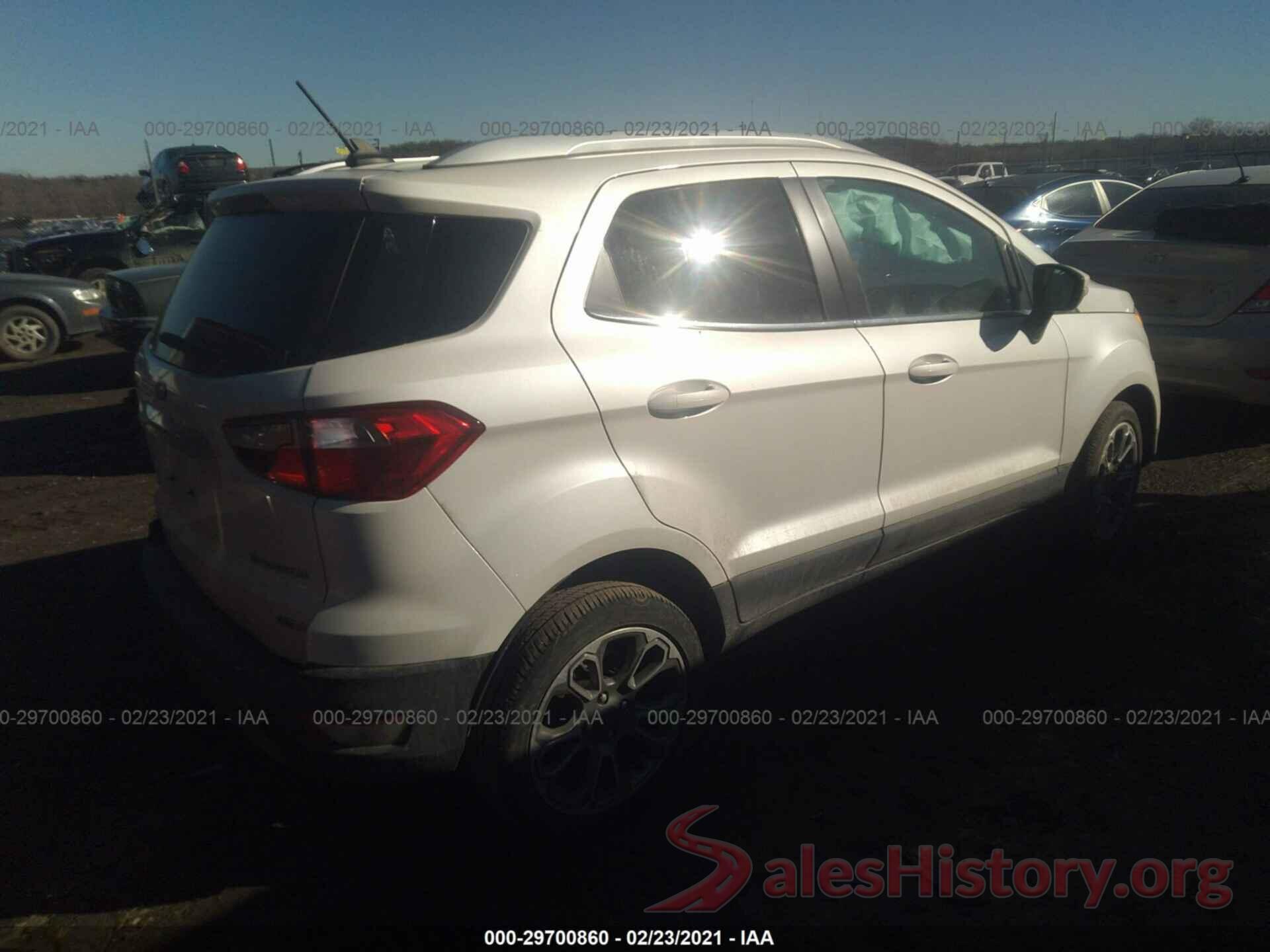 MAJ3S2KE2KC277963 2019 FORD ECOSPORT