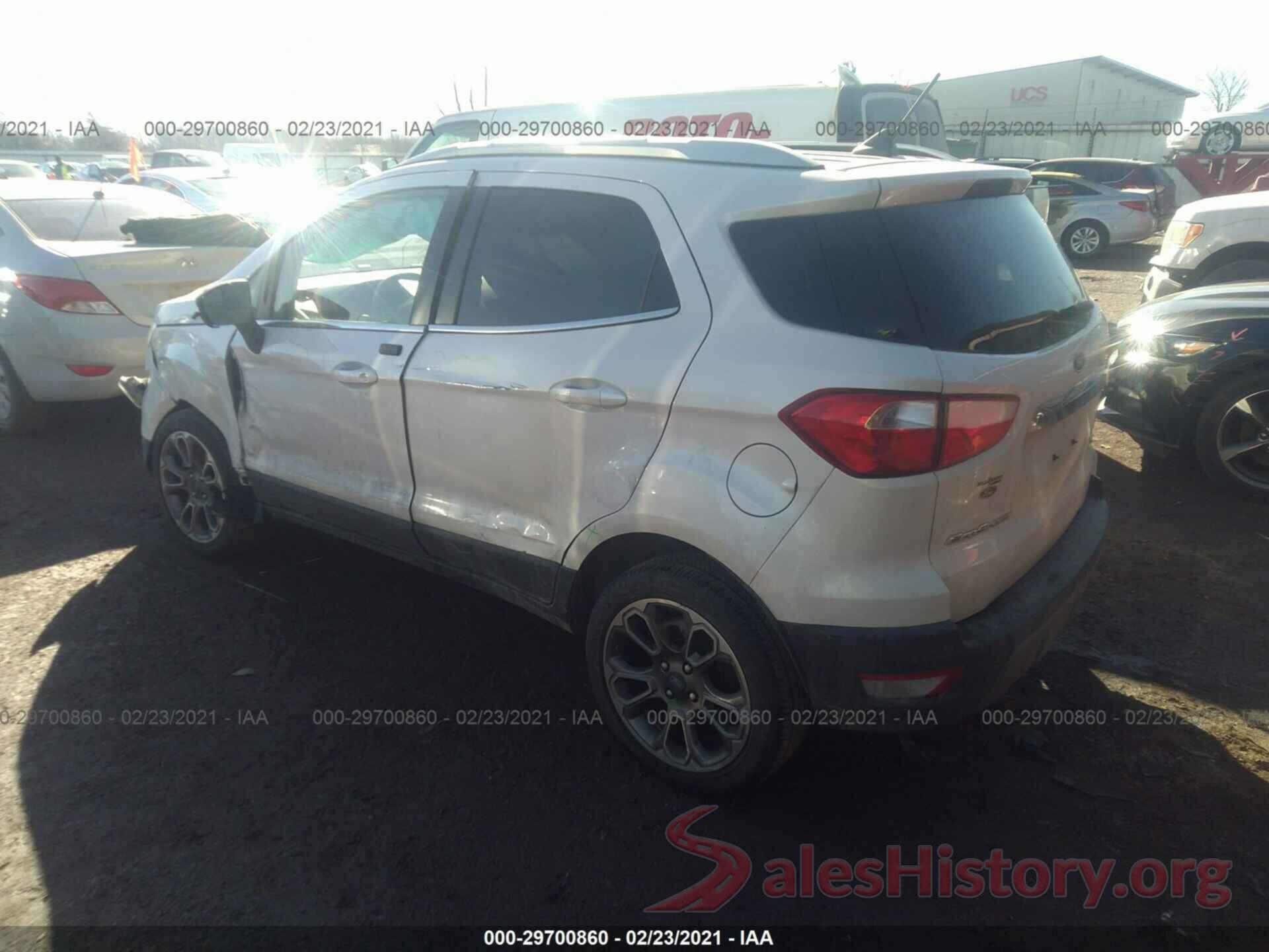 MAJ3S2KE2KC277963 2019 FORD ECOSPORT