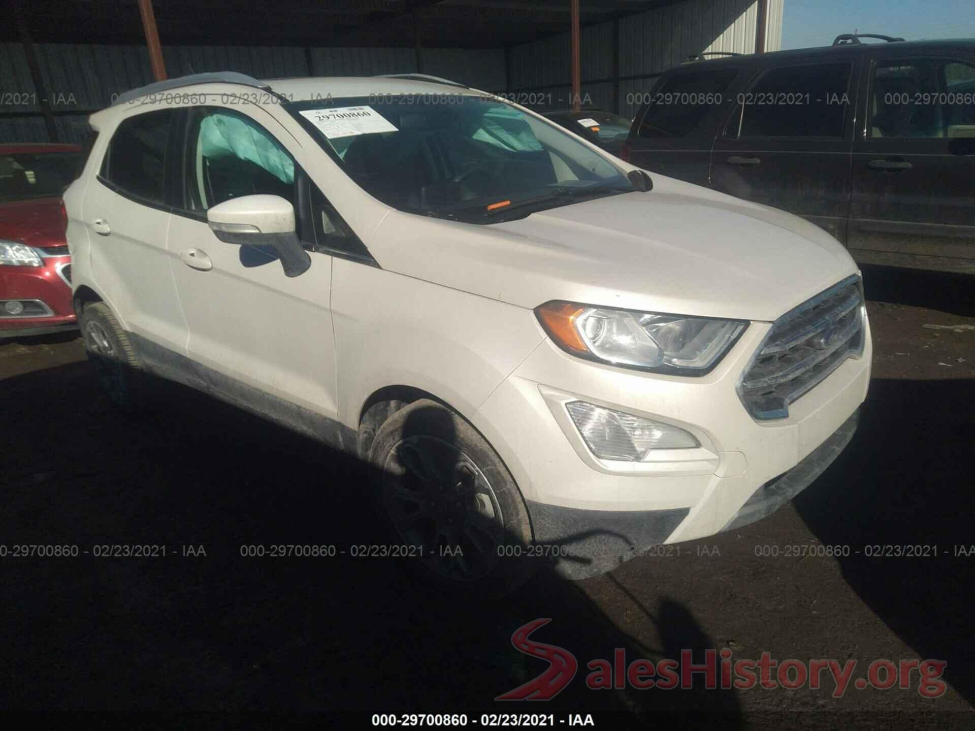 MAJ3S2KE2KC277963 2019 FORD ECOSPORT