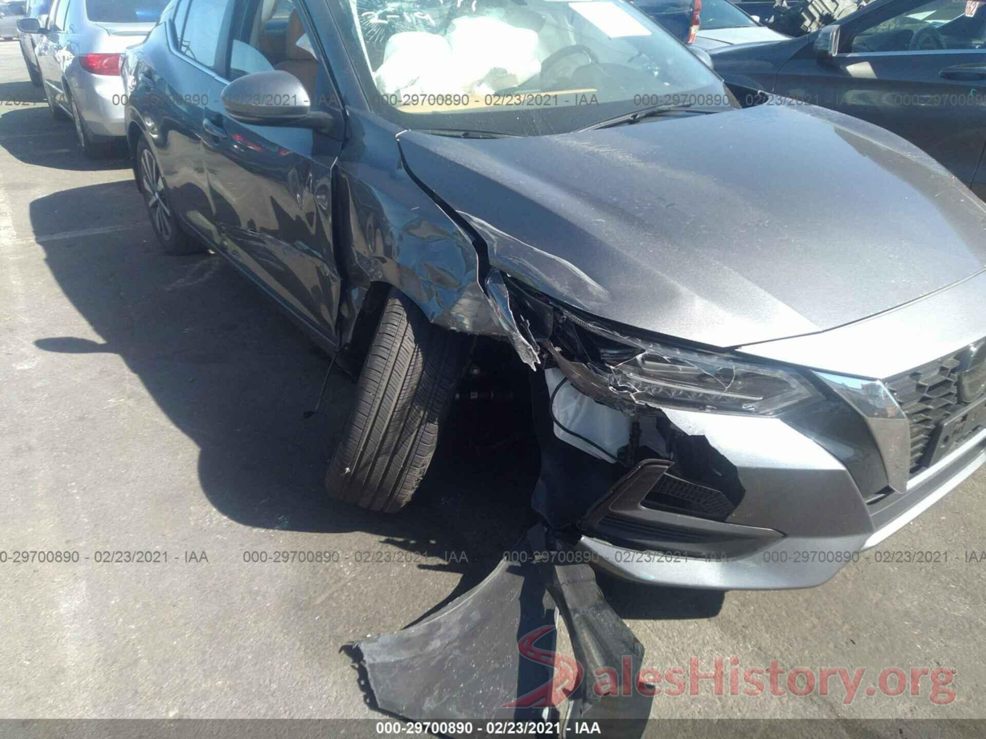 3N1AB8CV6LY283036 2020 NISSAN SENTRA