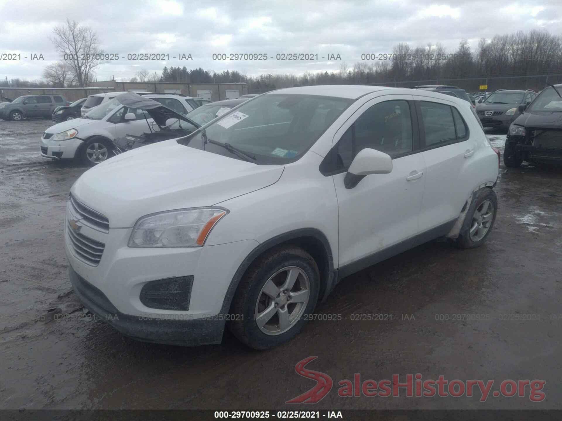 KL7CJNSB8GB752658 2016 CHEVROLET TRAX