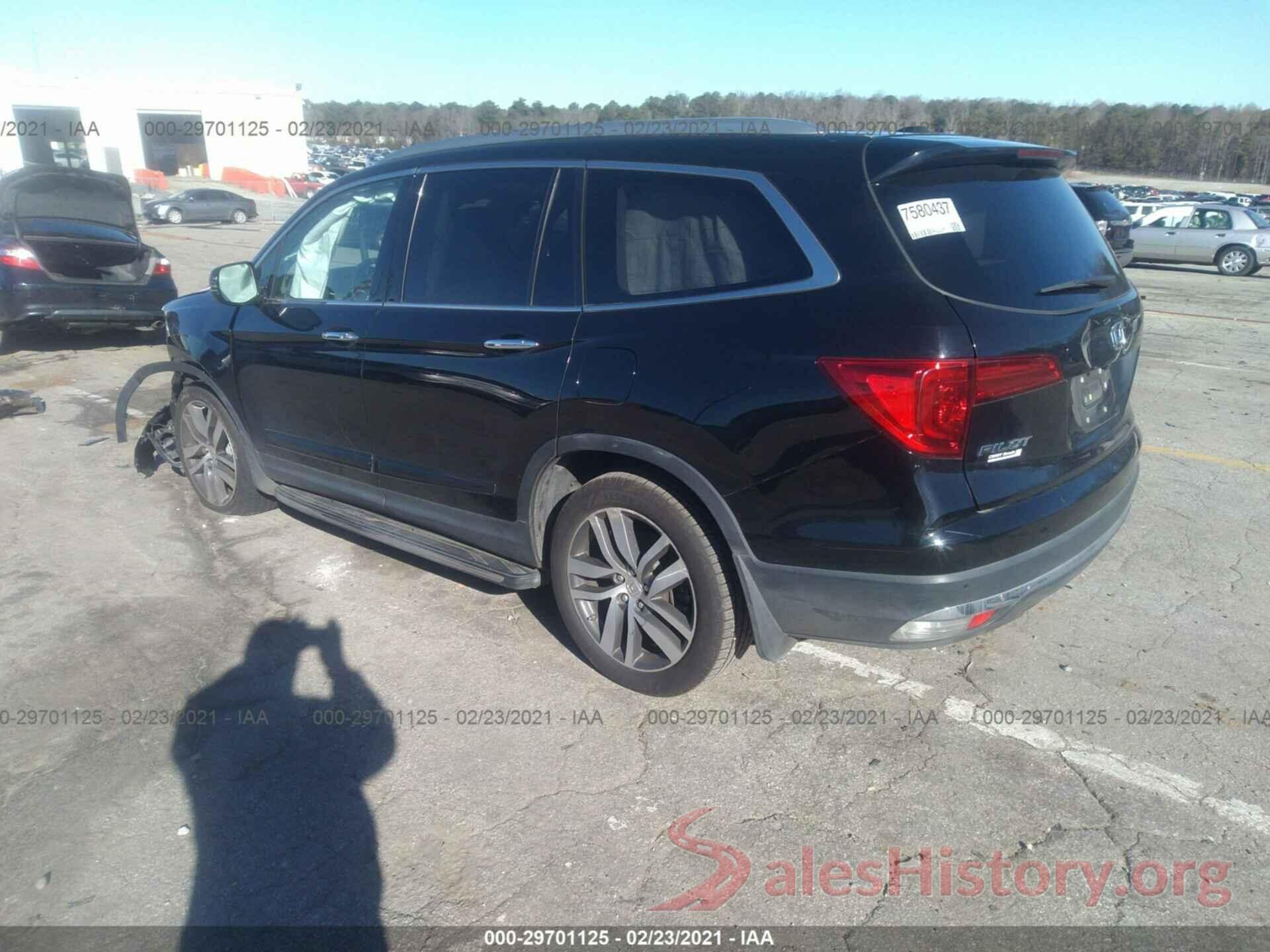 5FNYF5H9XHB007035 2017 HONDA PILOT