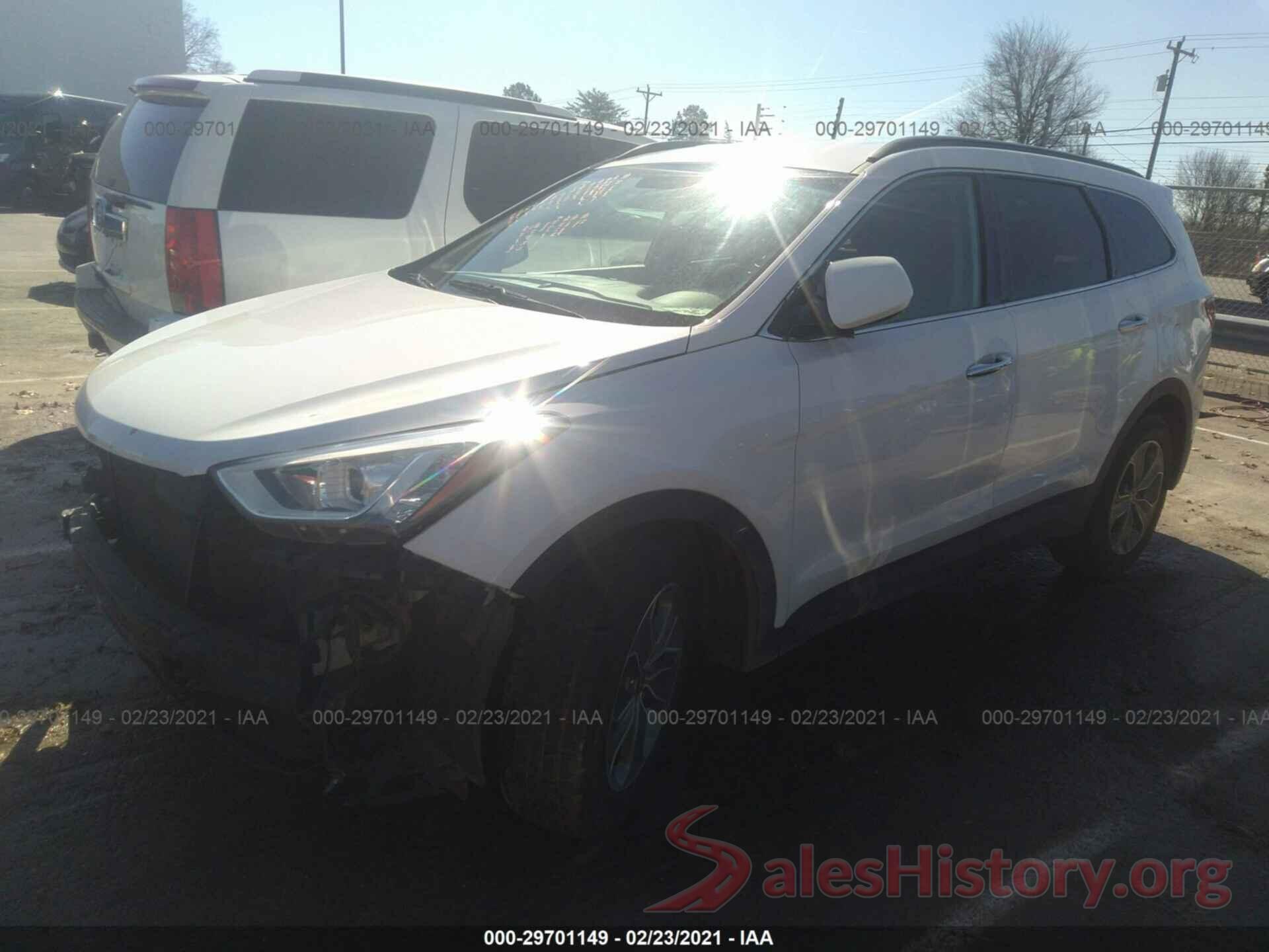 KM8SM4HF8GU153589 2016 HYUNDAI SANTA FE