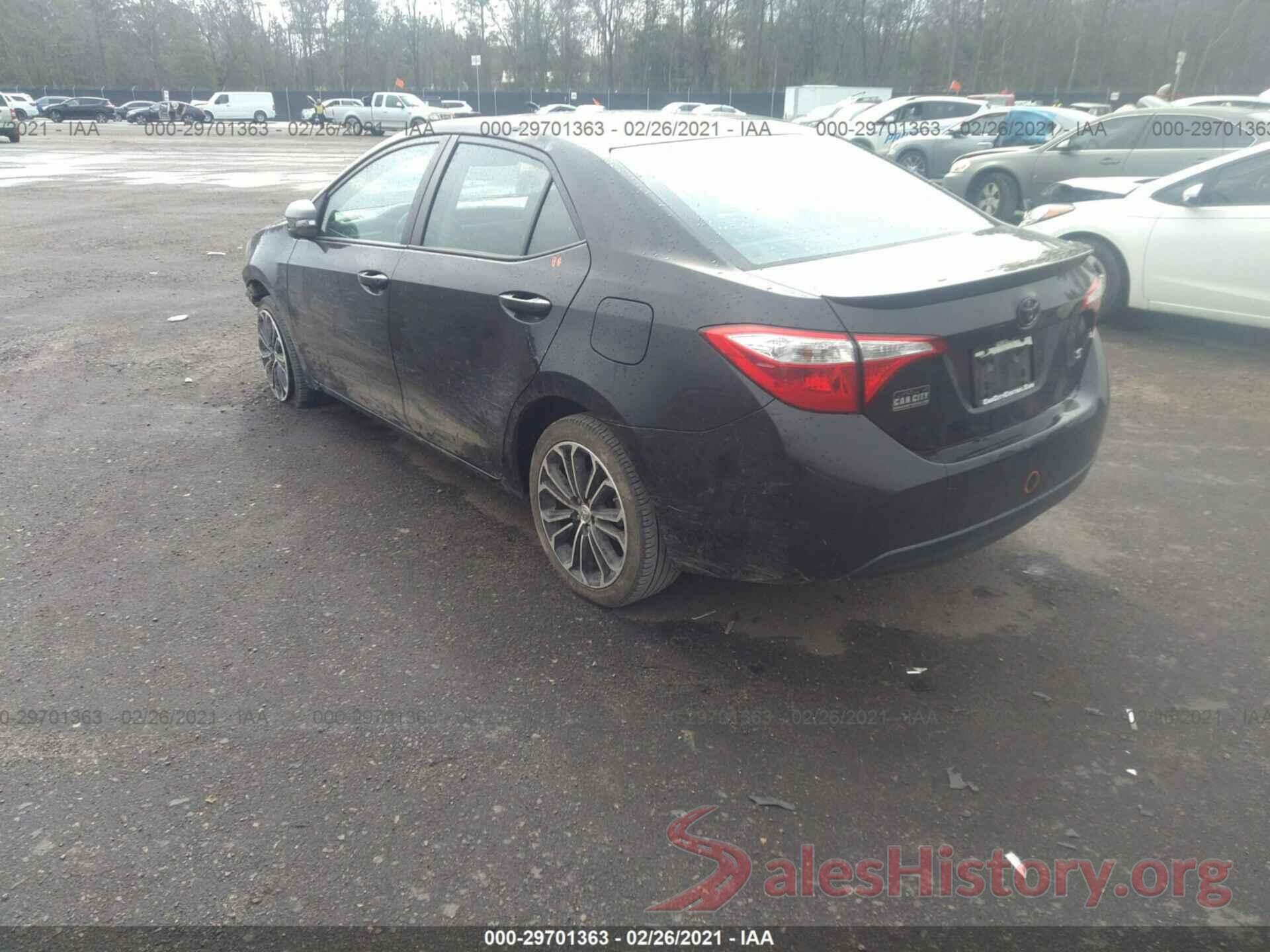 5YFBURHE1GP561924 2016 TOYOTA COROLLA