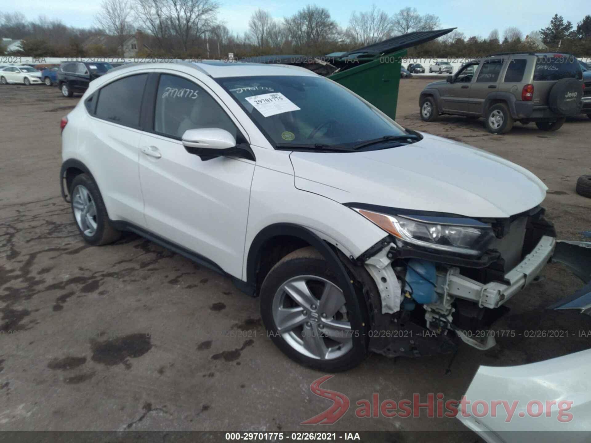 3CZRU6H70KM722272 2019 HONDA HR-V