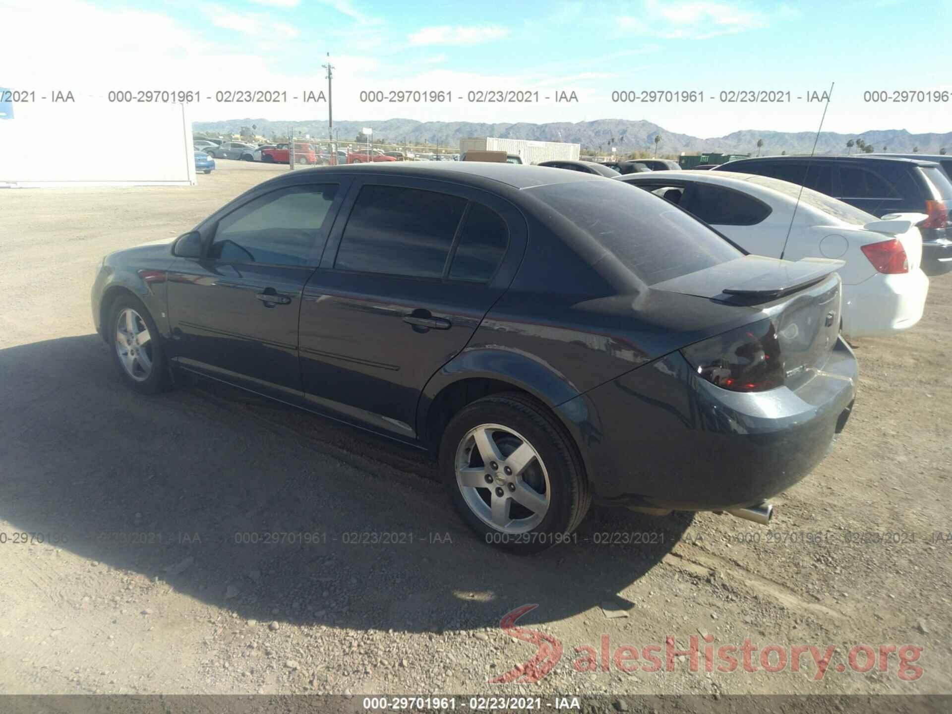 5NPD84LF5JH370222 2009 CHEVROLET COBALT