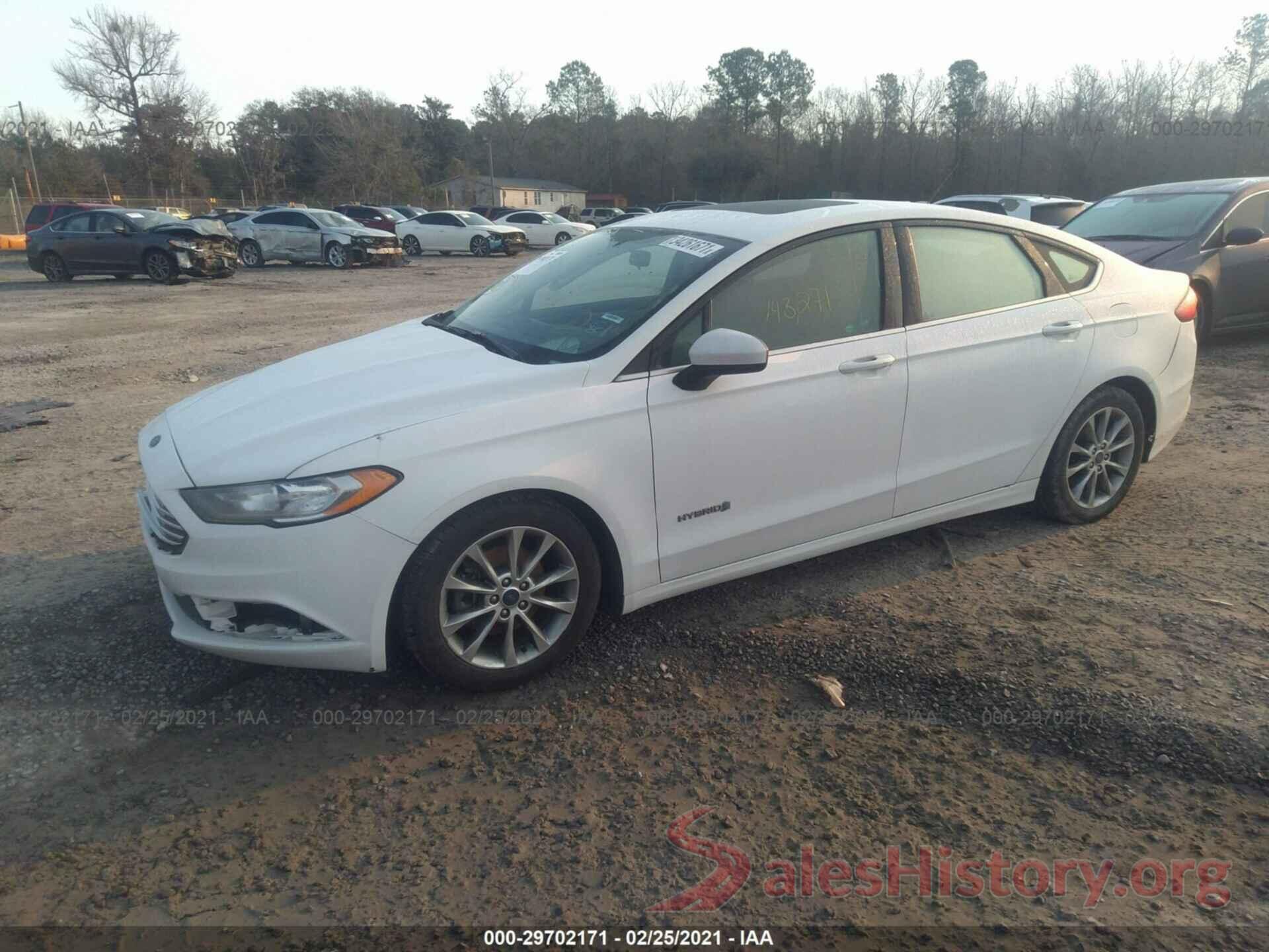 3FA6P0LUXHR190623 2017 FORD FUSION