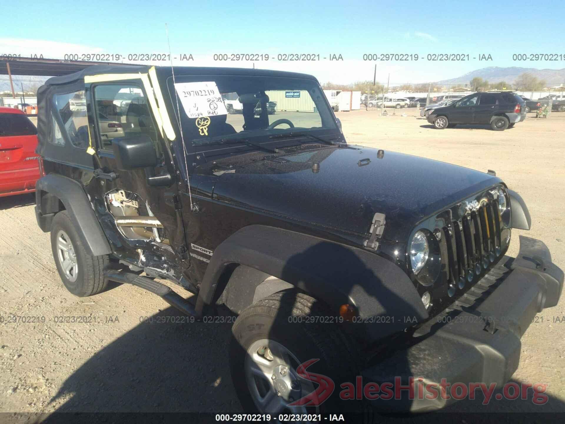 1C4AJWAG9HL680488 2017 JEEP WRANGLER