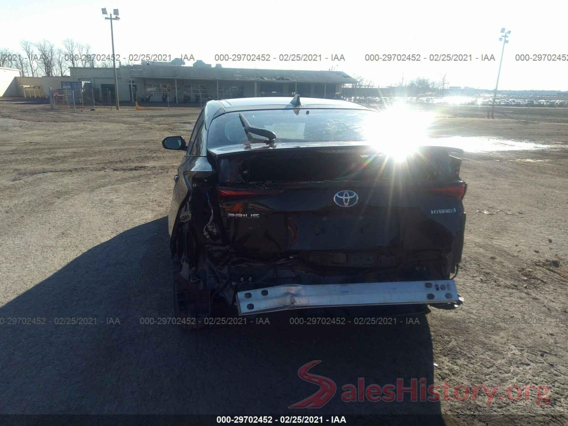 JTDKARFU3K3076950 2019 TOYOTA PRIUS