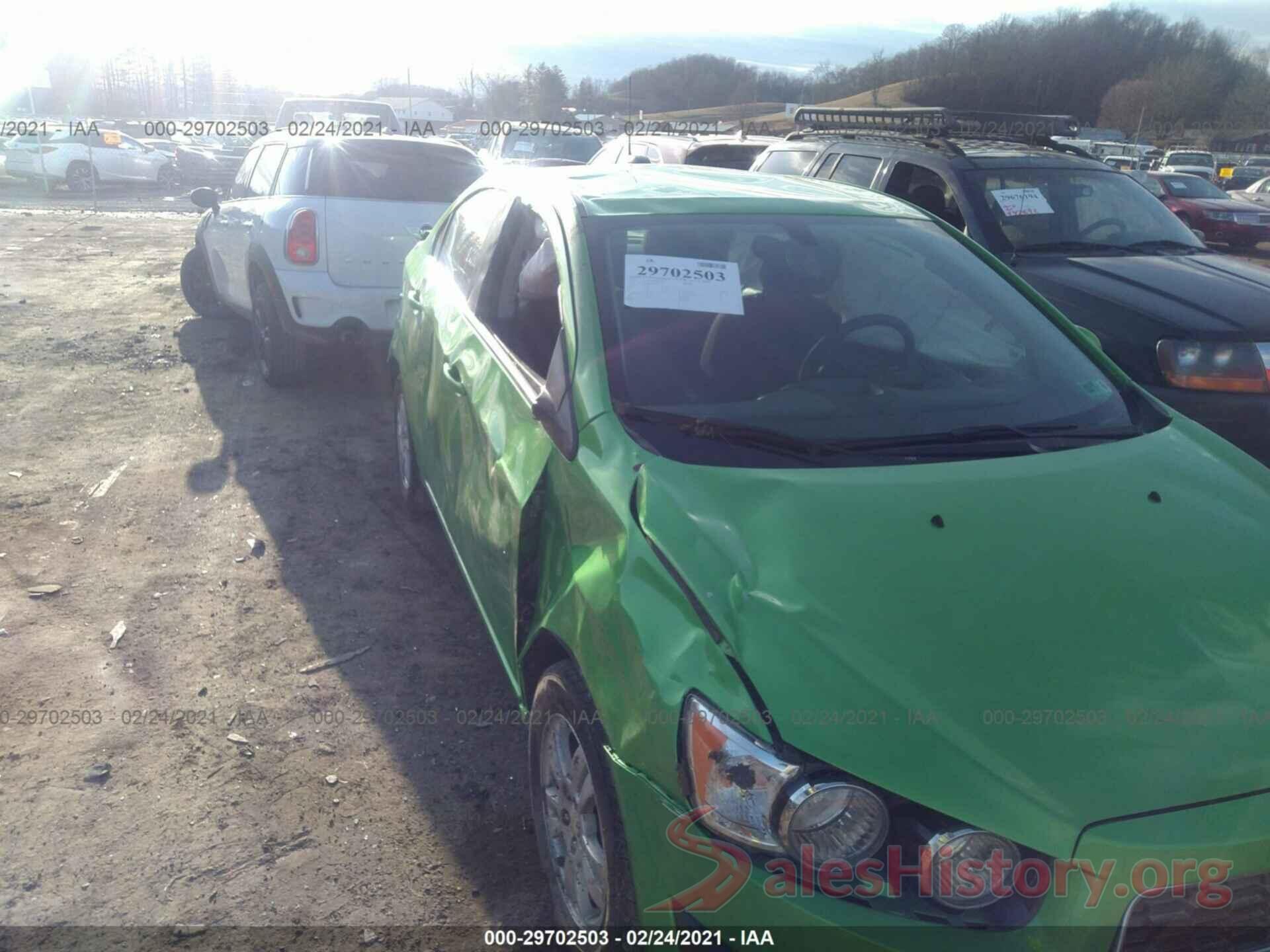 1G1JC5SH8G4154821 2016 CHEVROLET SONIC