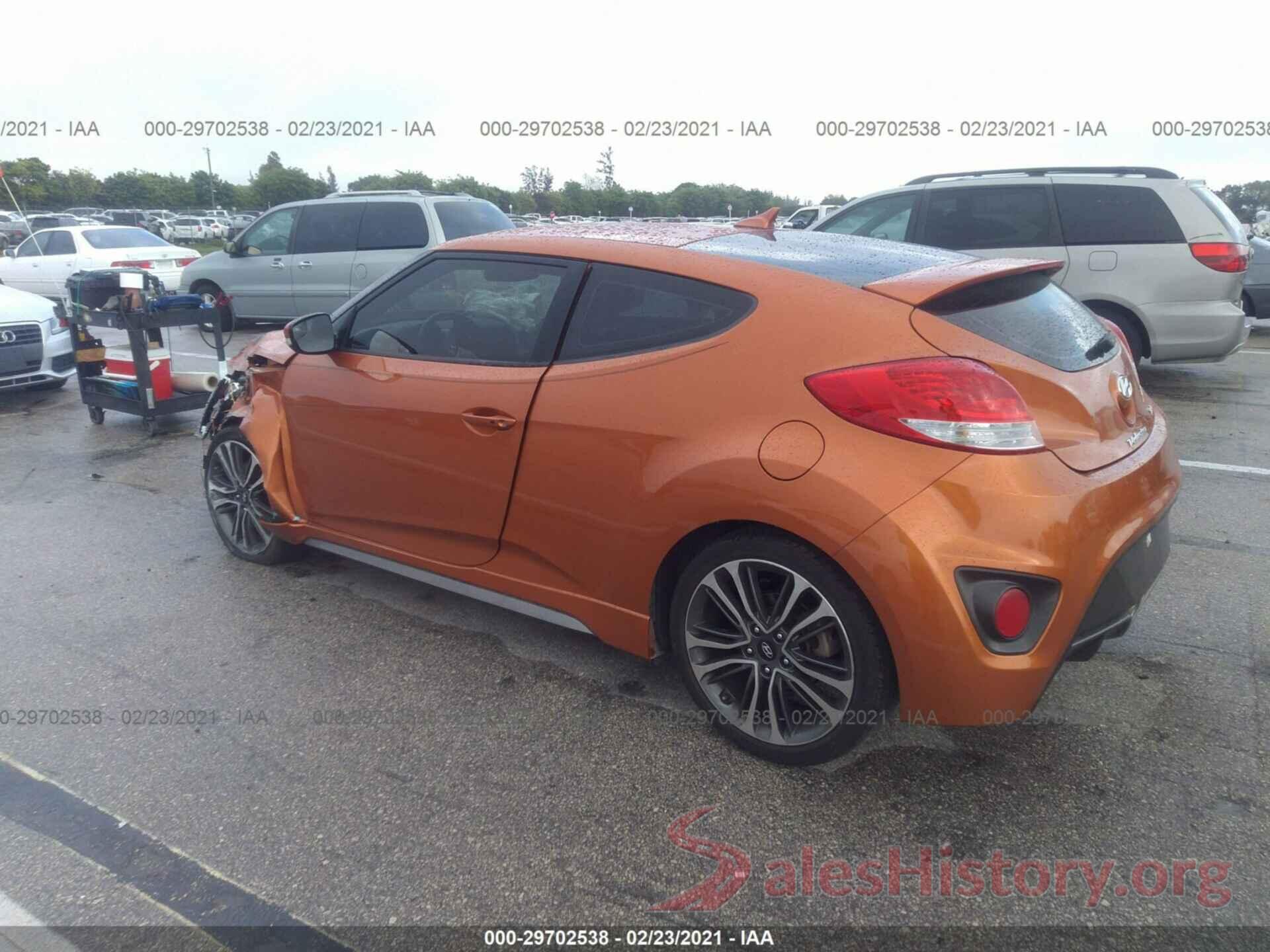 KMHTC6AE3GU283994 2016 HYUNDAI VELOSTER