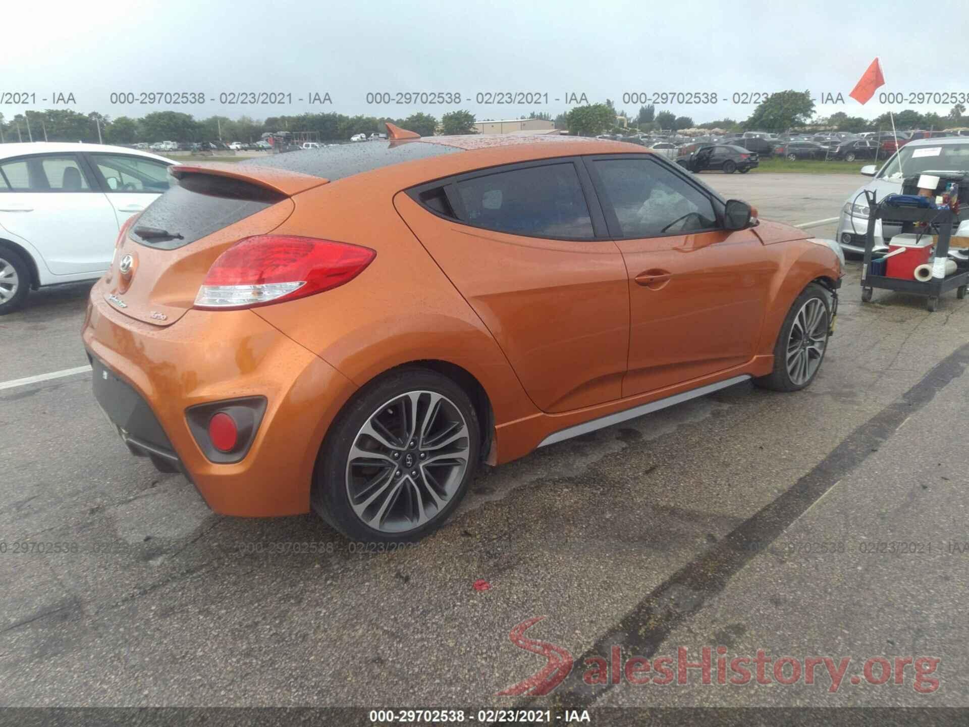 KMHTC6AE3GU283994 2016 HYUNDAI VELOSTER