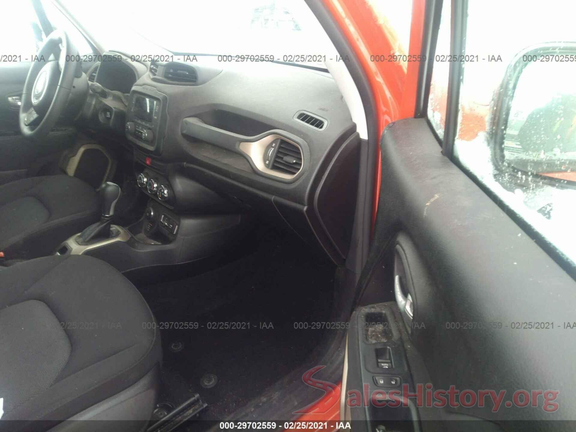 ZACCJBAT0GPD47086 2016 JEEP RENEGADE