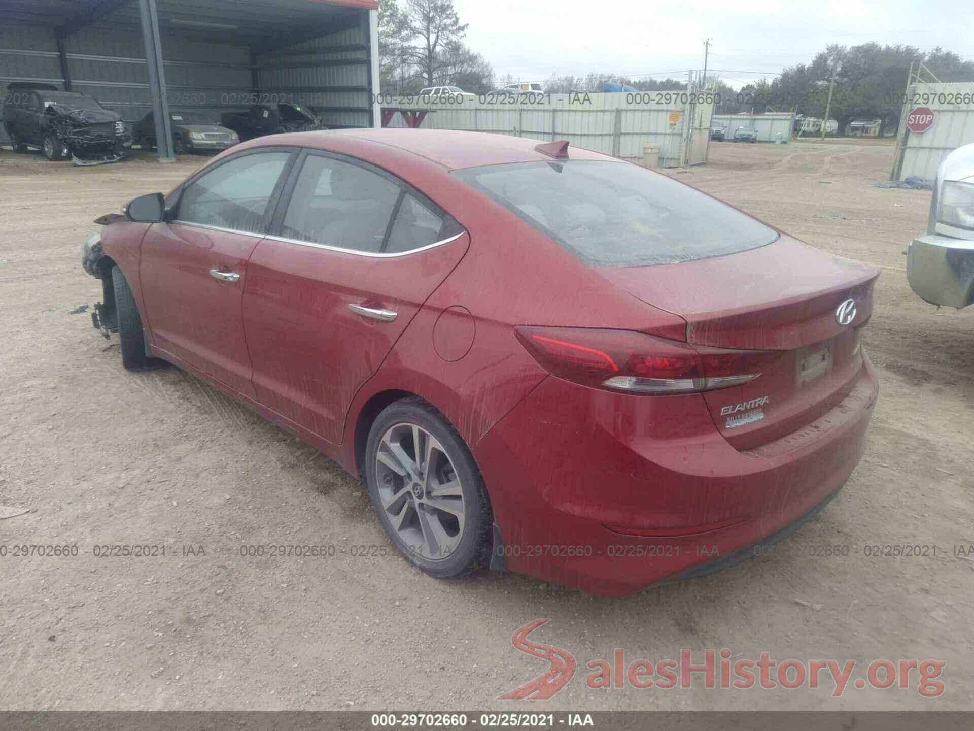 KMHD84LF3HU197196 2017 HYUNDAI ELANTRA