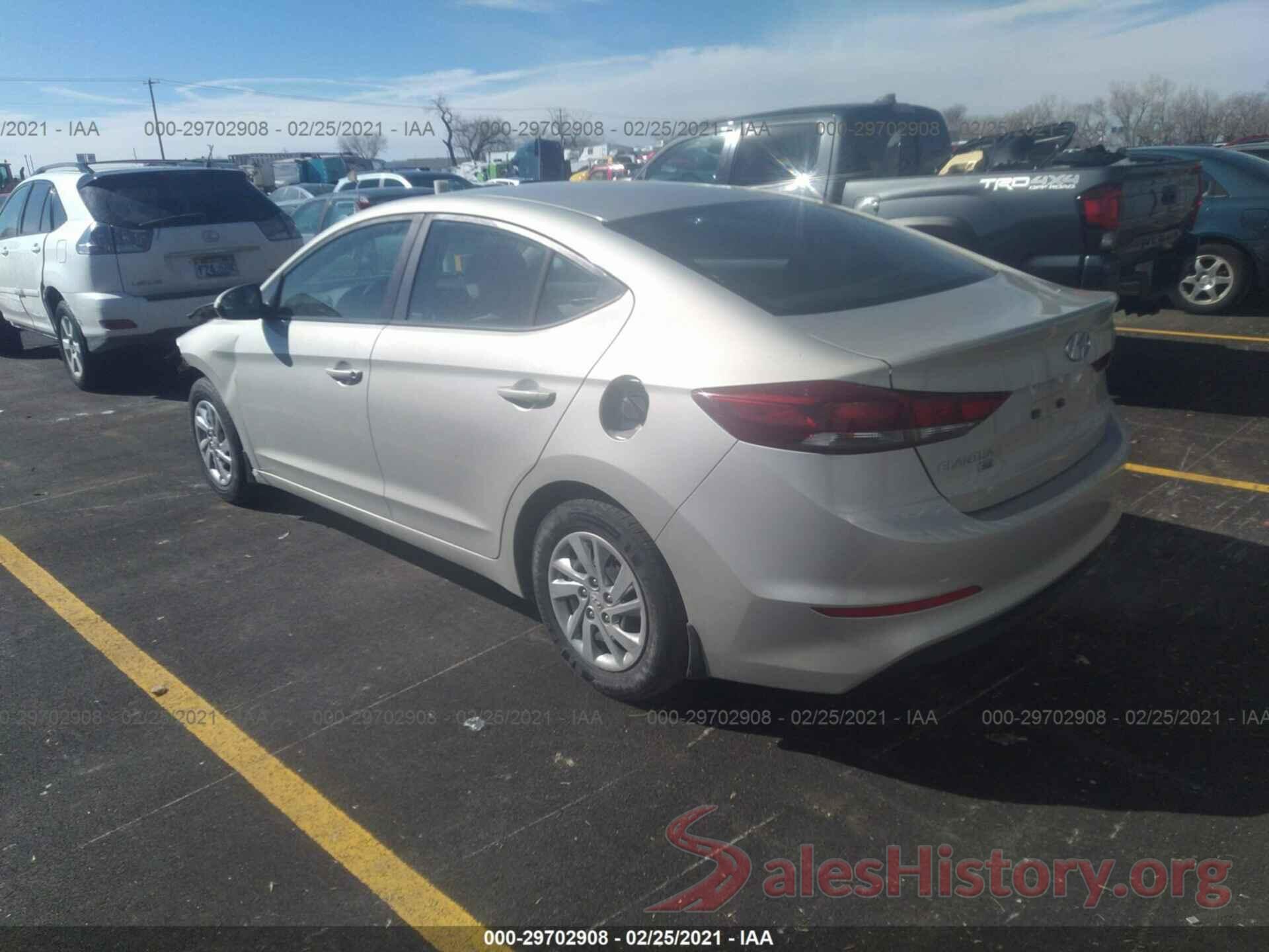 KMHD74LF3JU593458 2018 HYUNDAI ELANTRA