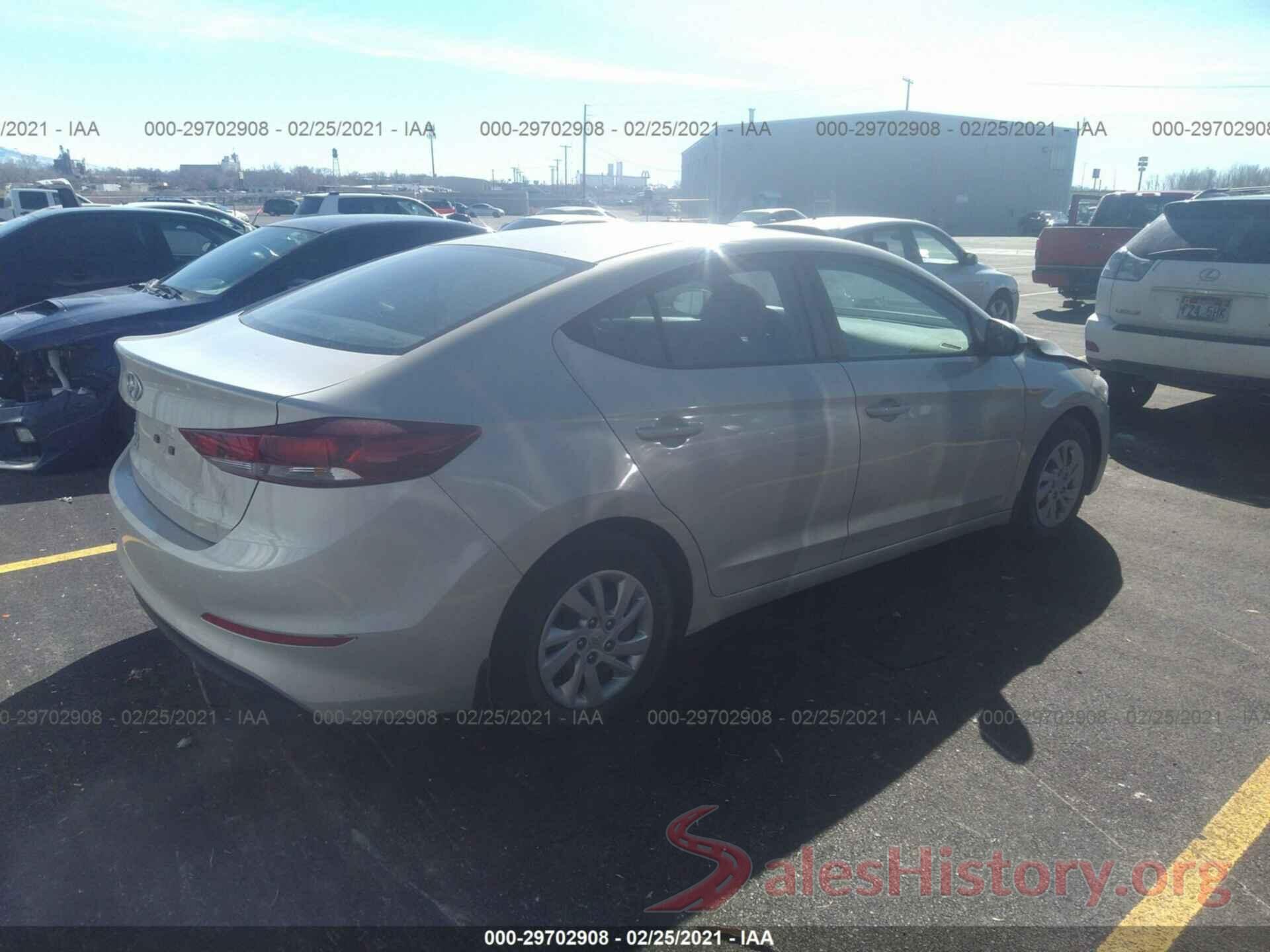 KMHD74LF3JU593458 2018 HYUNDAI ELANTRA