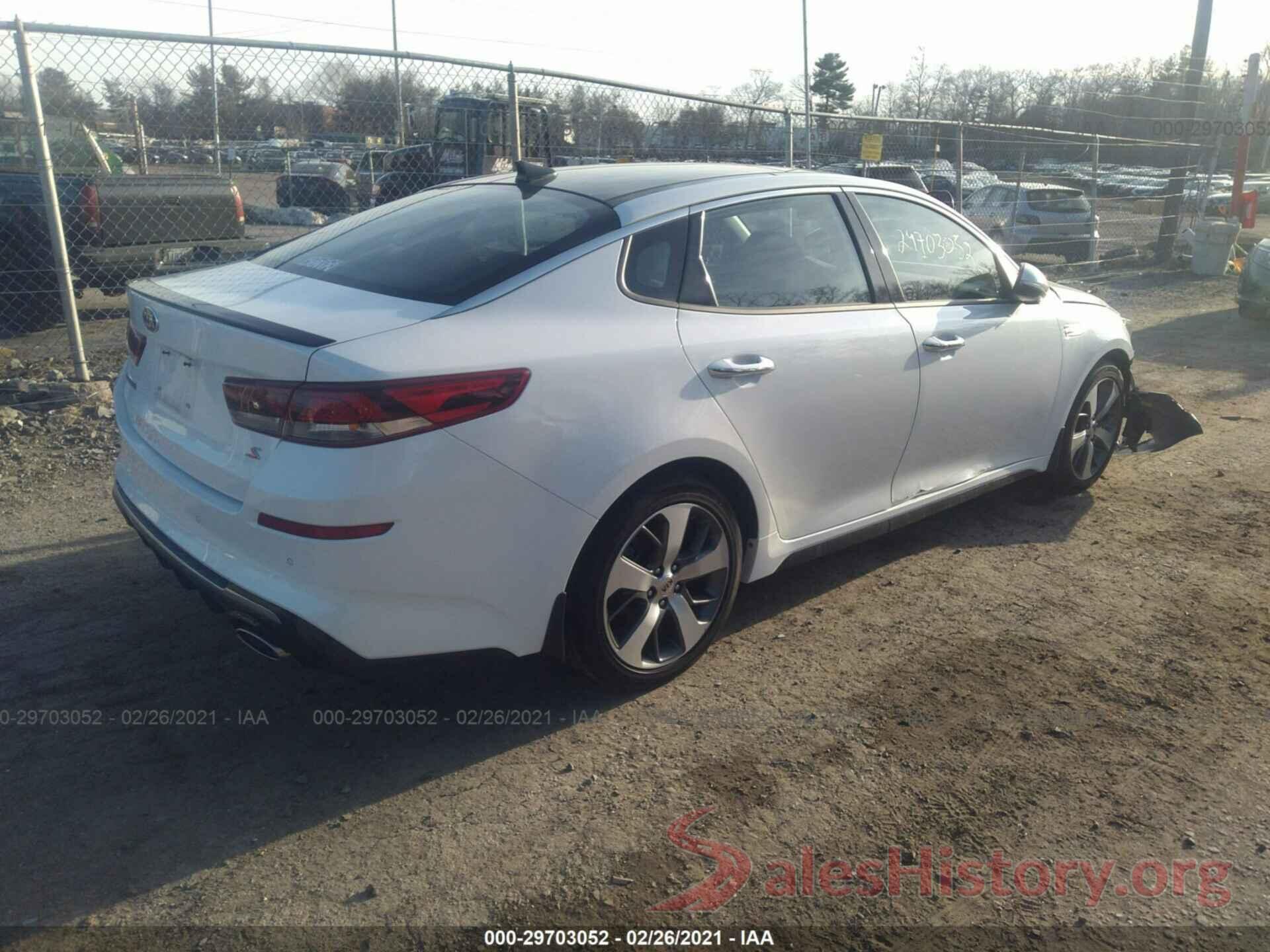 5XXGT4L32KG294005 2019 KIA OPTIMA