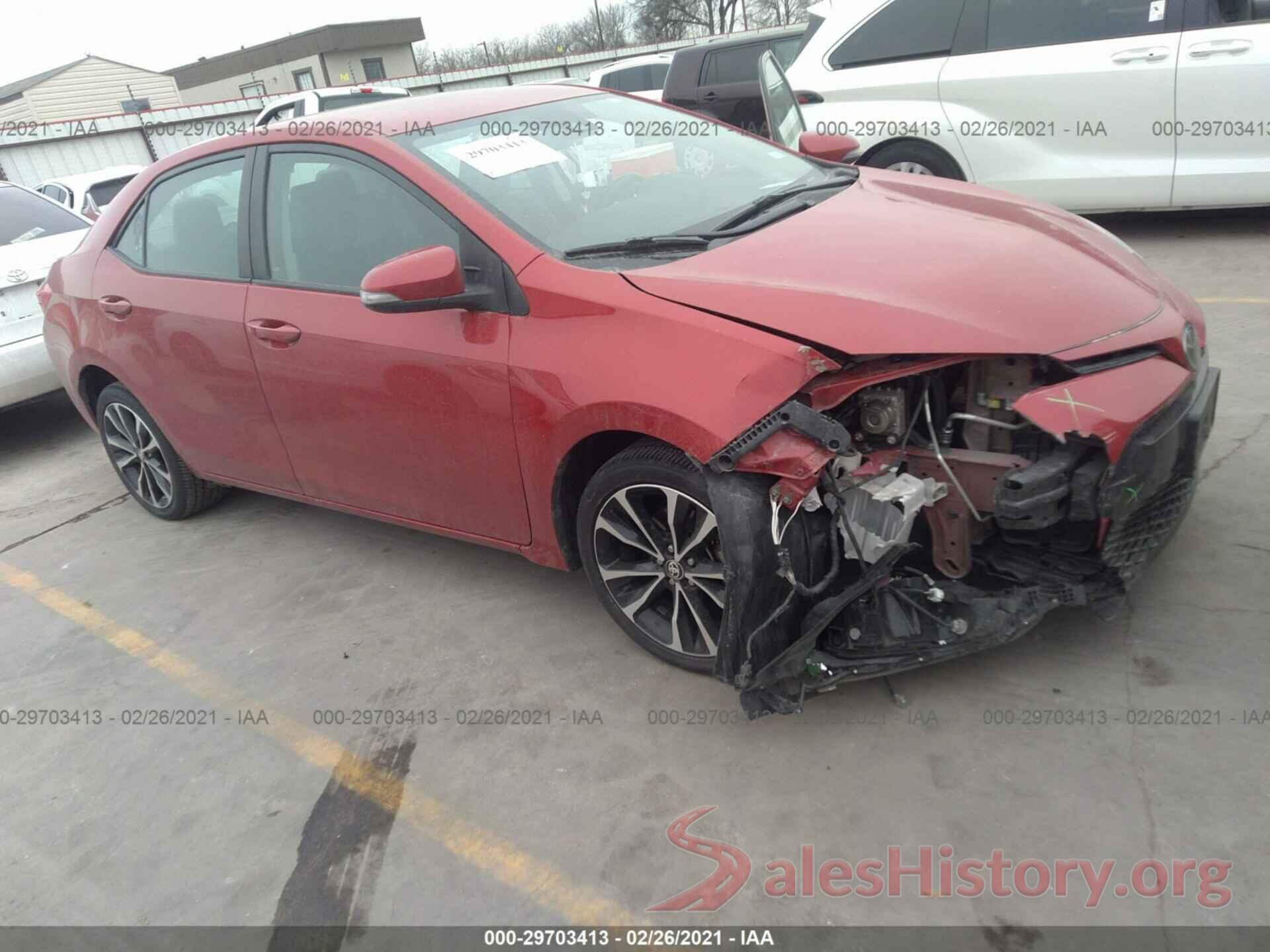 5YFBURHE7HP613509 2017 TOYOTA COROLLA