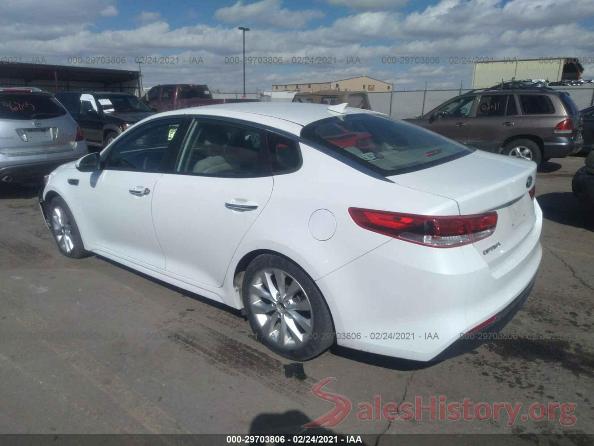 5XXGT4L37GG036215 2016 KIA OPTIMA