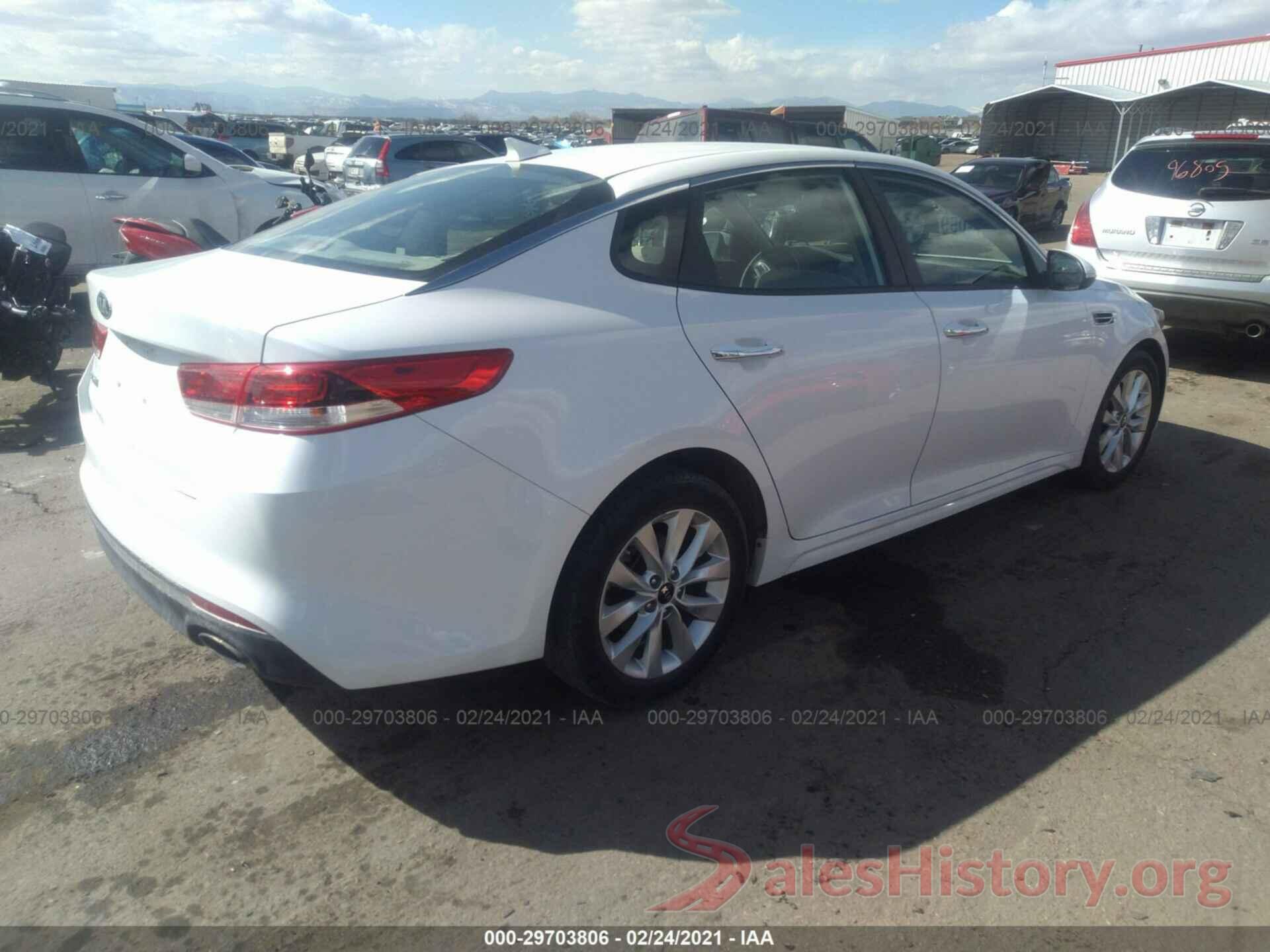 5XXGT4L37GG036215 2016 KIA OPTIMA