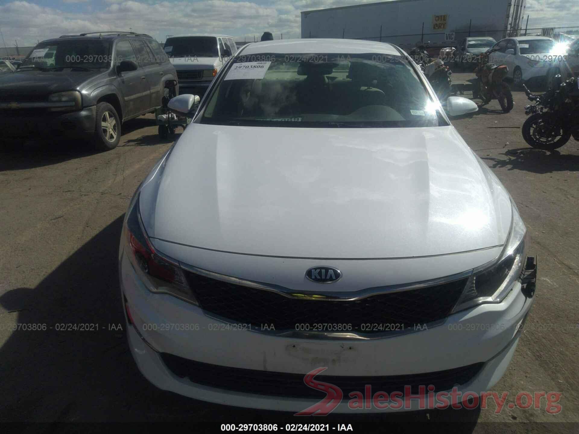 5XXGT4L37GG036215 2016 KIA OPTIMA