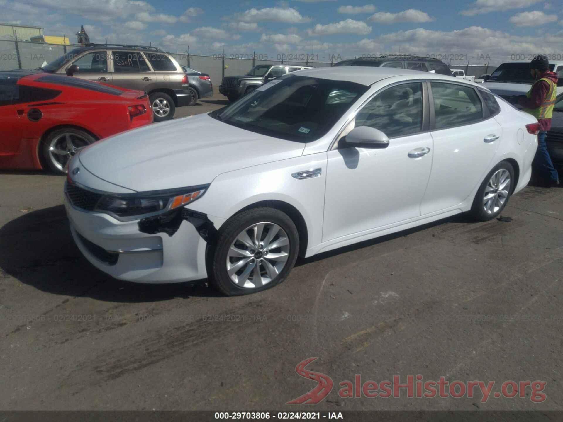 5XXGT4L37GG036215 2016 KIA OPTIMA