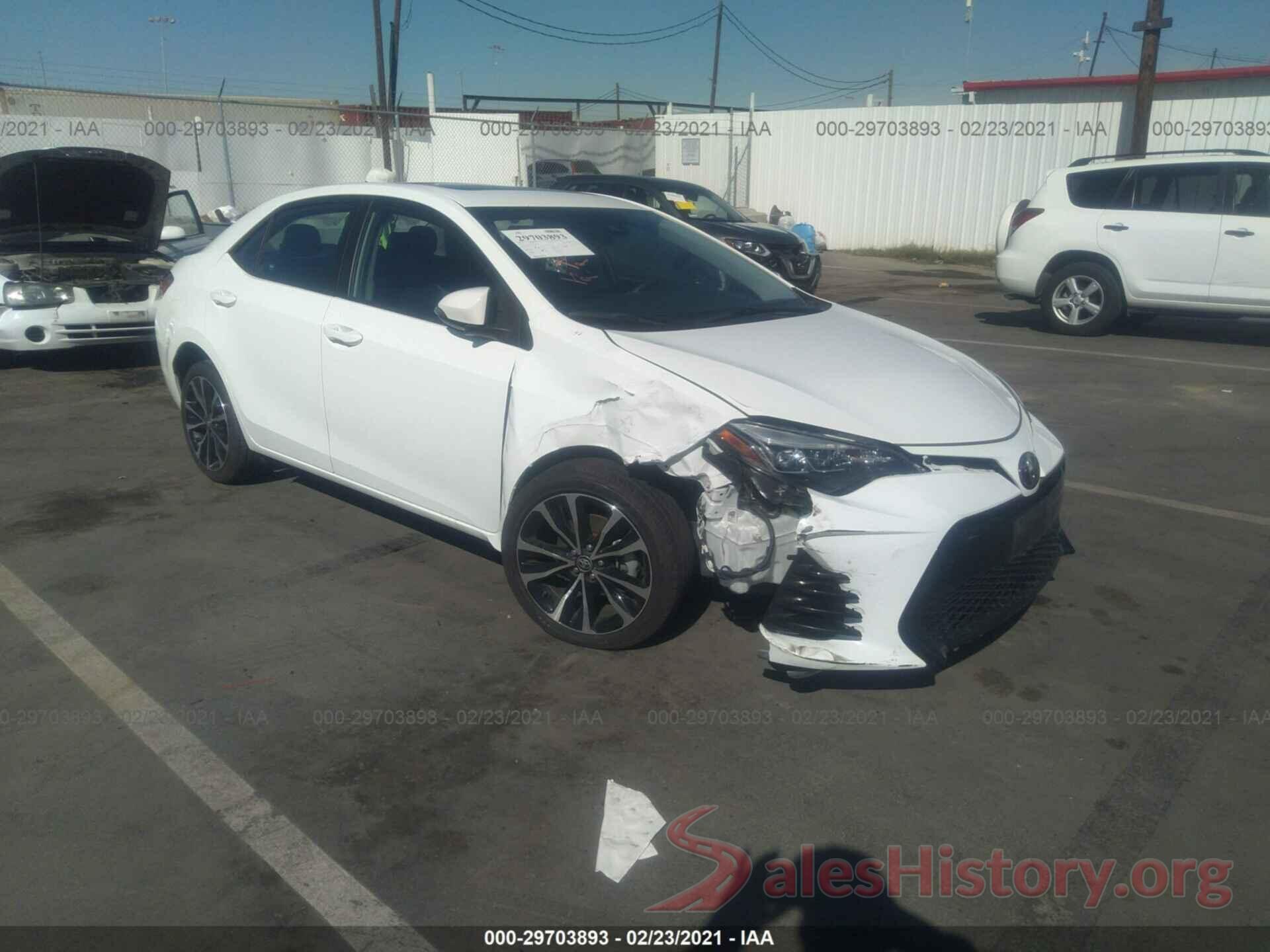 5YFBURHEXJP789492 2018 TOYOTA COROLLA