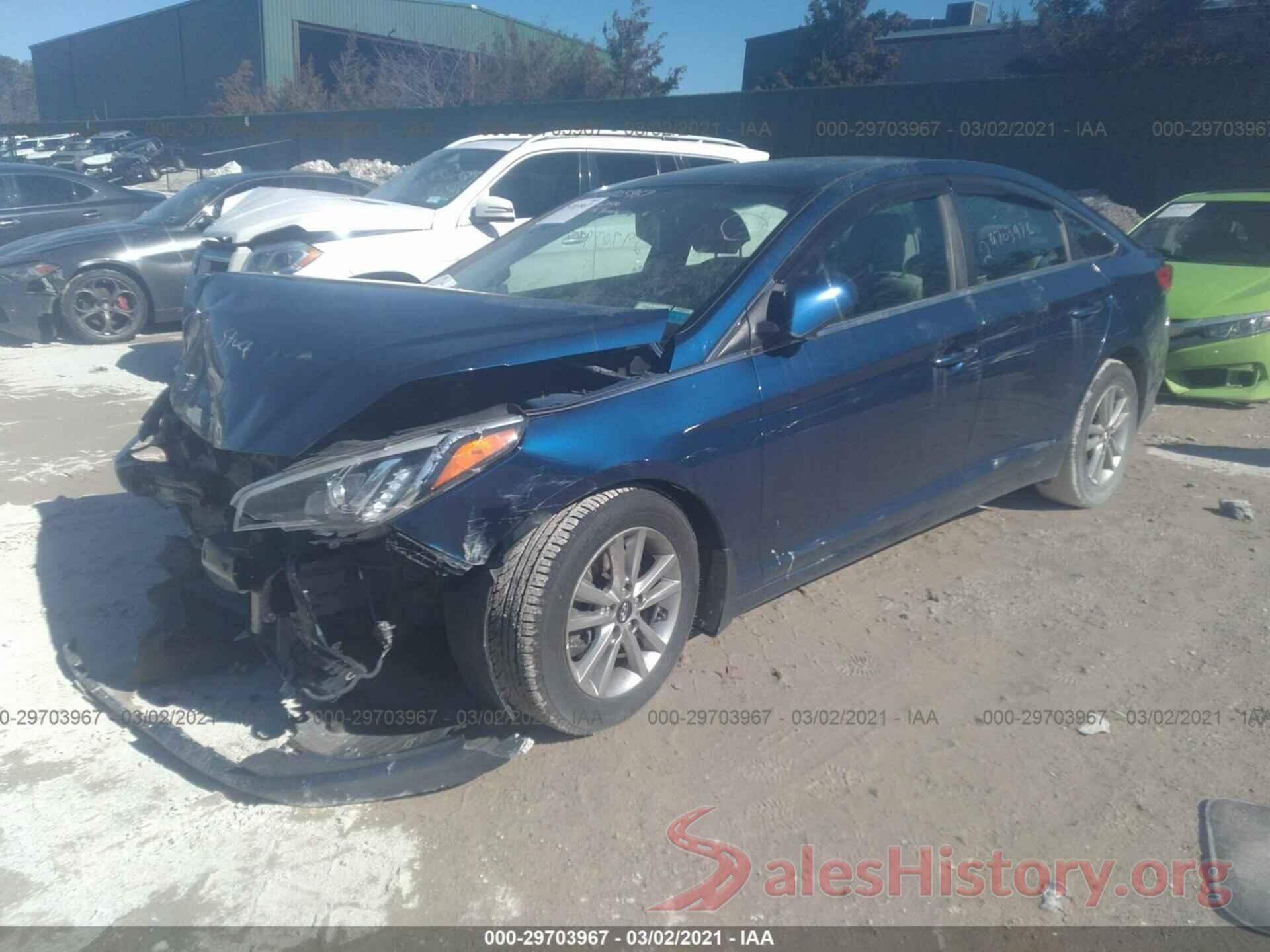 5NPE24AFXGH302936 2016 HYUNDAI SONATA