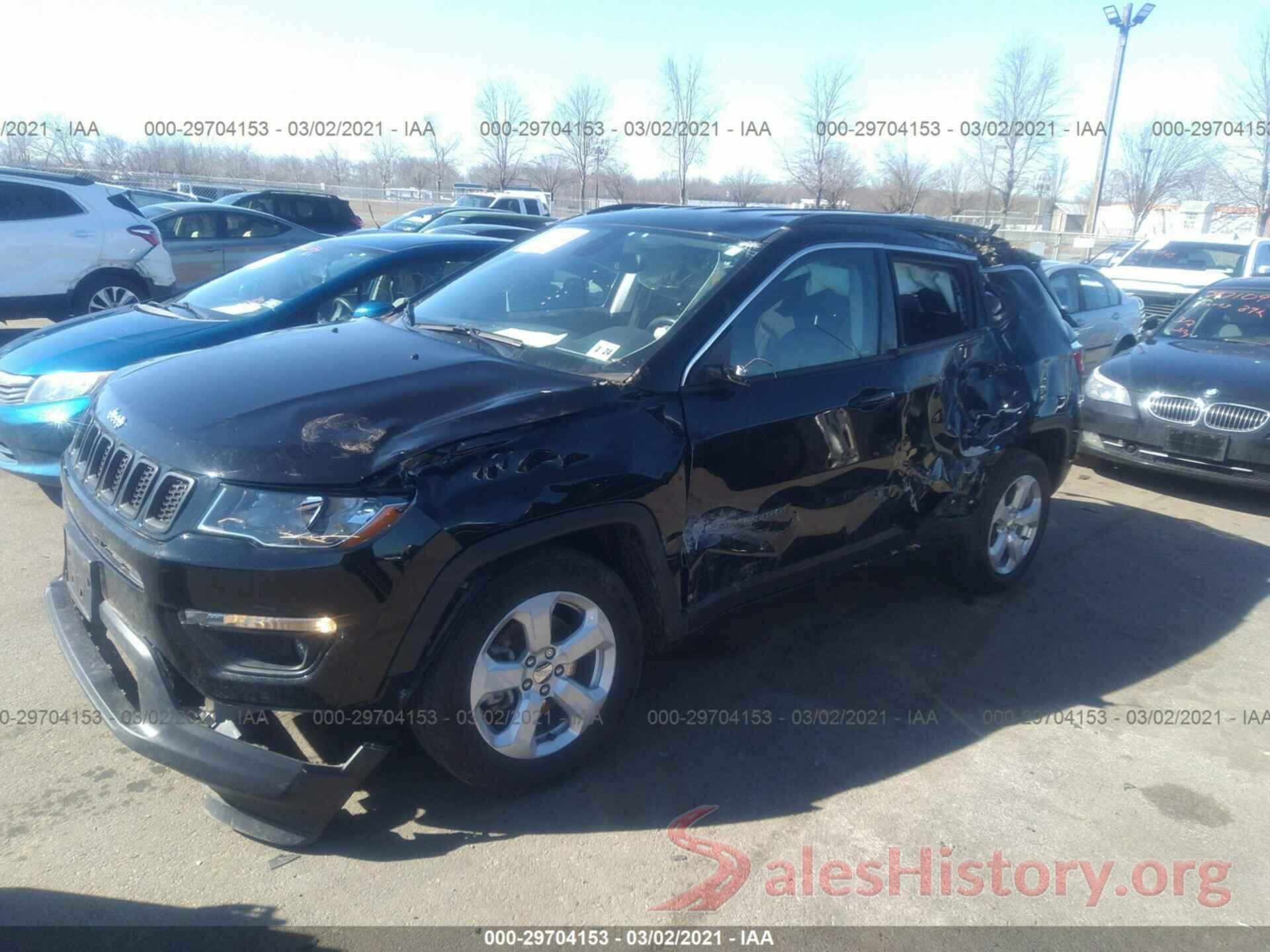 3C4NJDBBXKT593638 2019 JEEP COMPASS