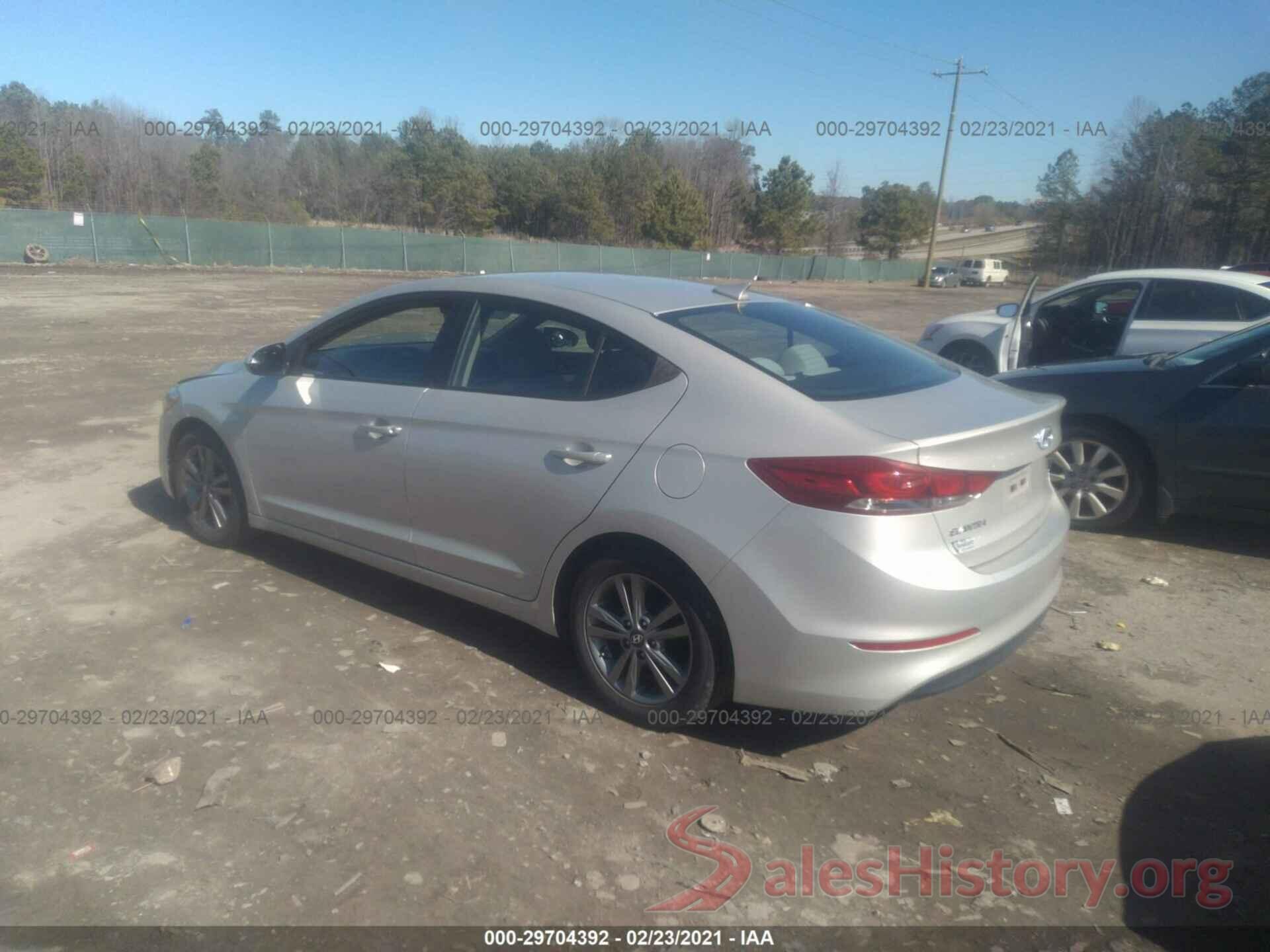 5NPD84LF7HH046232 2017 HYUNDAI ELANTRA