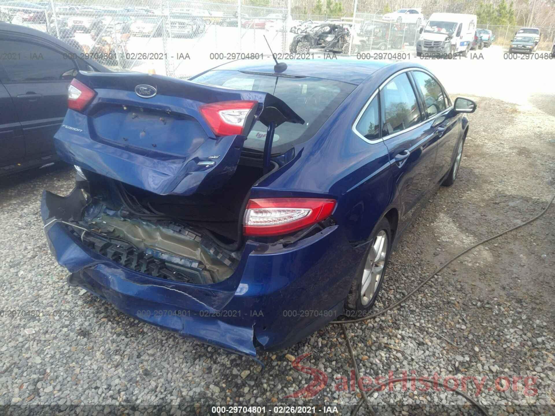 3FA6P0HDXGR284685 2016 FORD FUSION