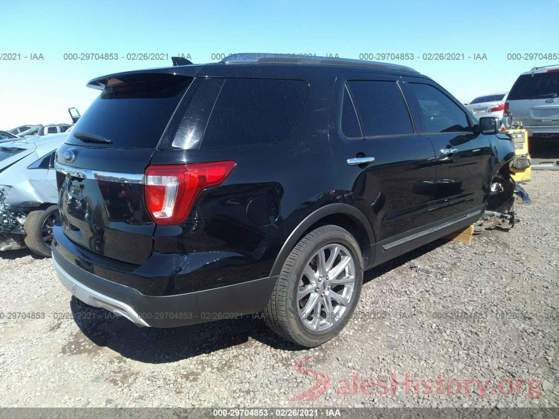 1FM5K8F88HGC70071 2017 FORD EXPLORER