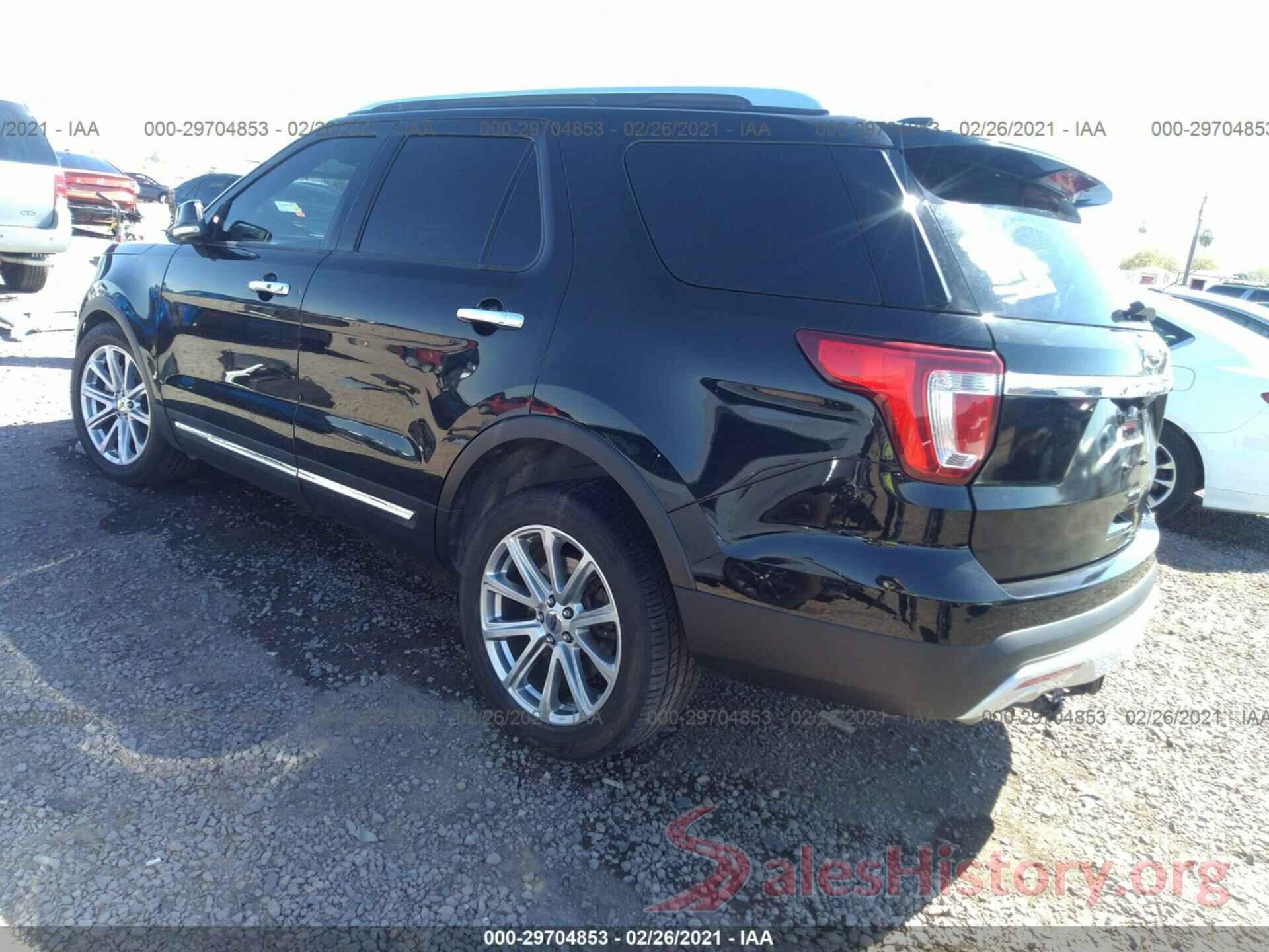 1FM5K8F88HGC70071 2017 FORD EXPLORER