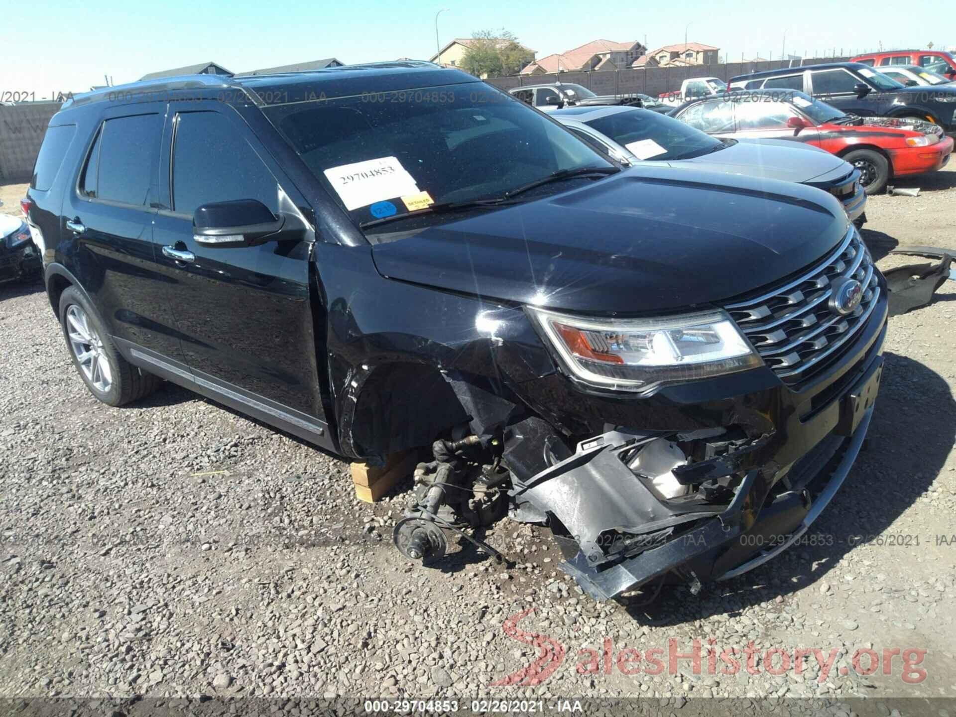 1FM5K8F88HGC70071 2017 FORD EXPLORER