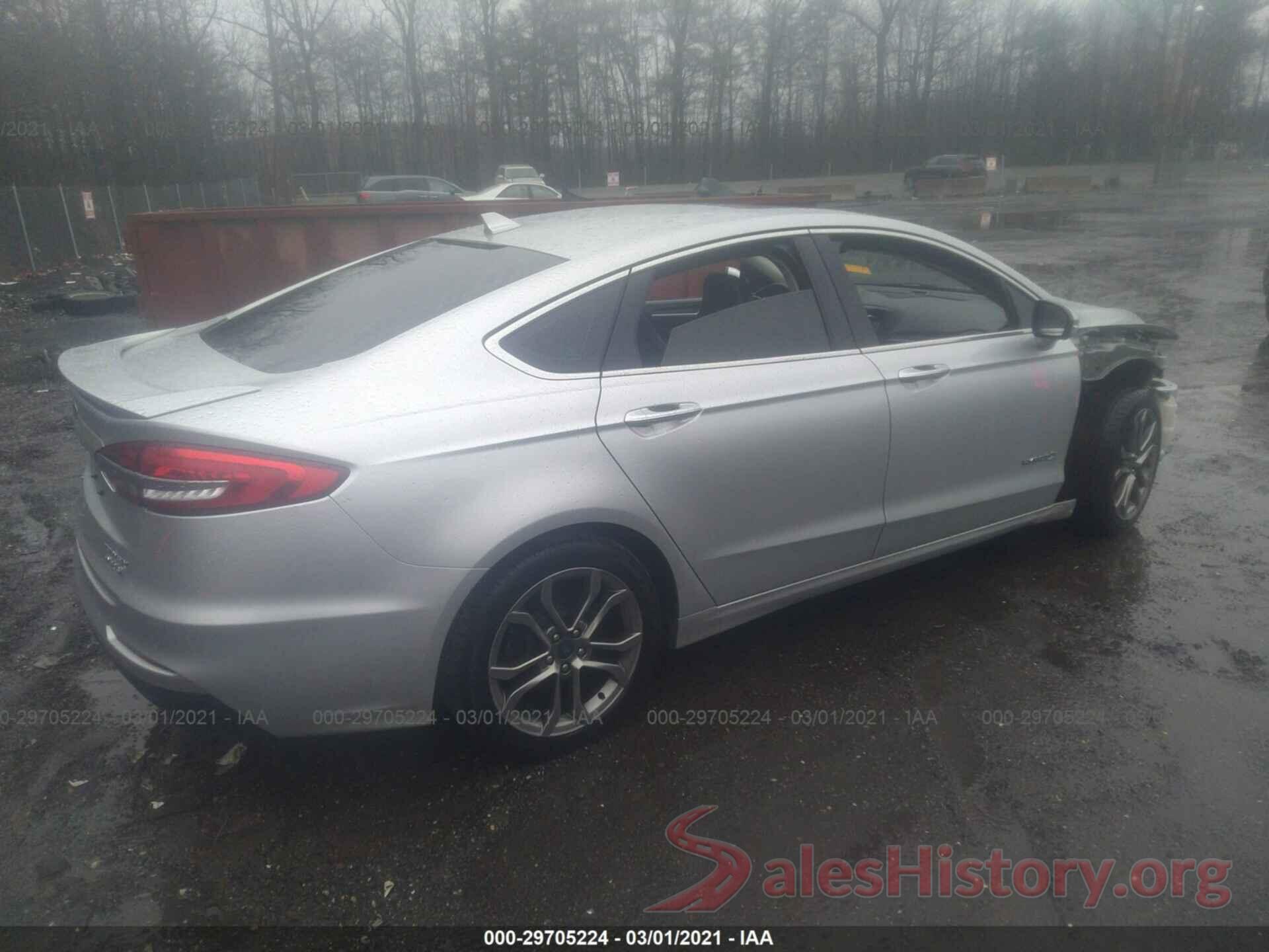 3FA6P0RU7KR224001 2019 FORD FUSION HYBRID