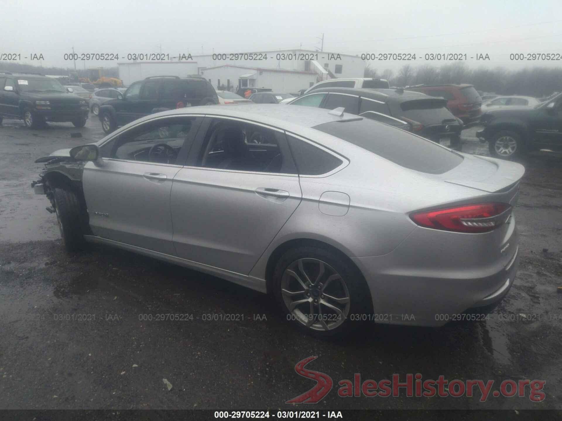 3FA6P0RU7KR224001 2019 FORD FUSION HYBRID