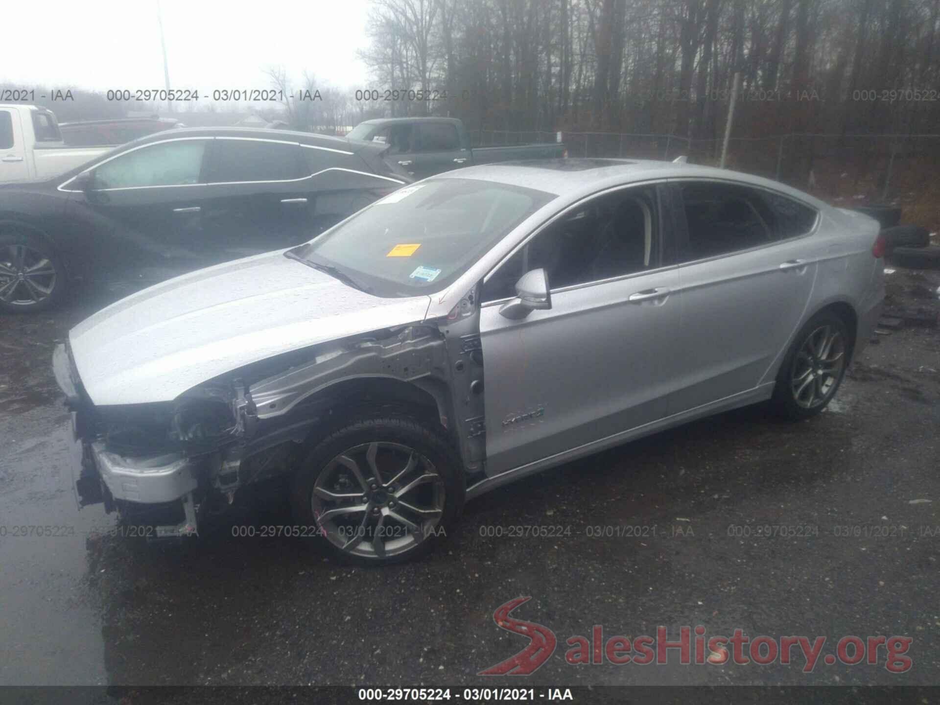 3FA6P0RU7KR224001 2019 FORD FUSION HYBRID