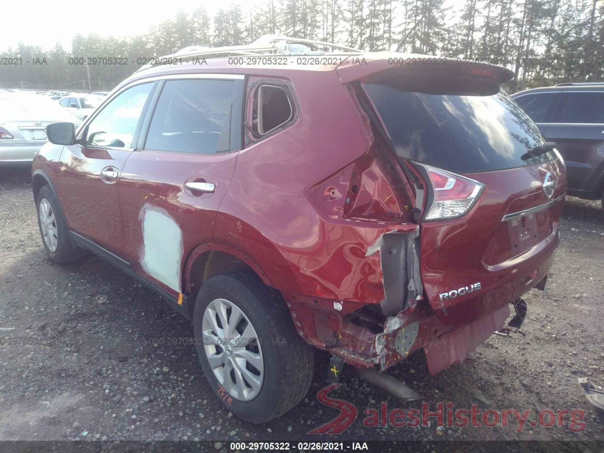 KNMAT2MV1GP632391 2016 NISSAN ROGUE