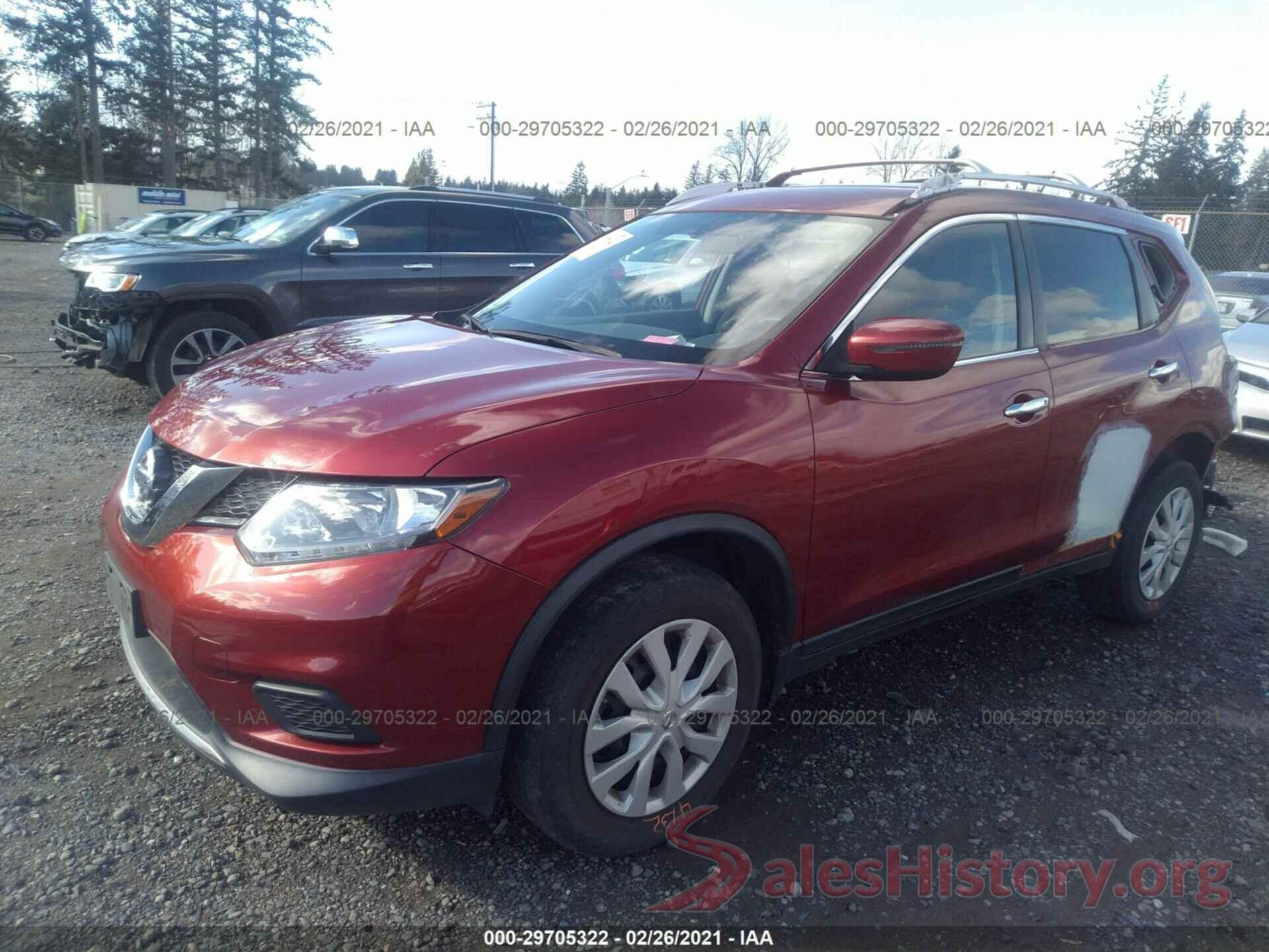 KNMAT2MV1GP632391 2016 NISSAN ROGUE